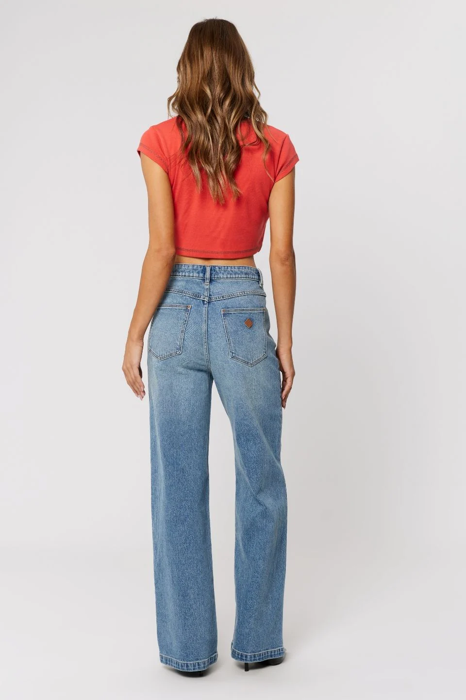 94 Selena Blue Wide Jean - Image 3