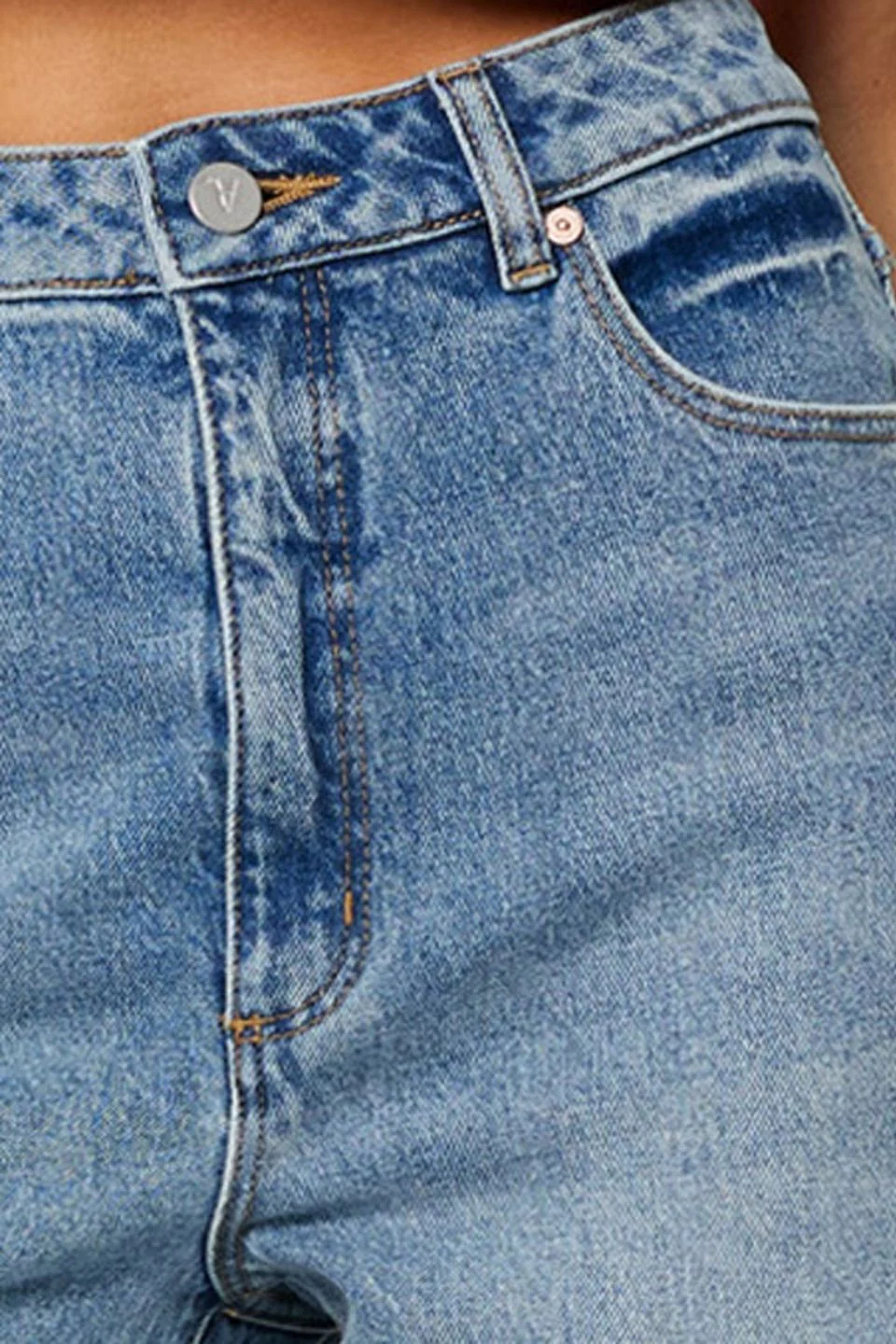 94 Selena Blue Wide Jean - Image 4