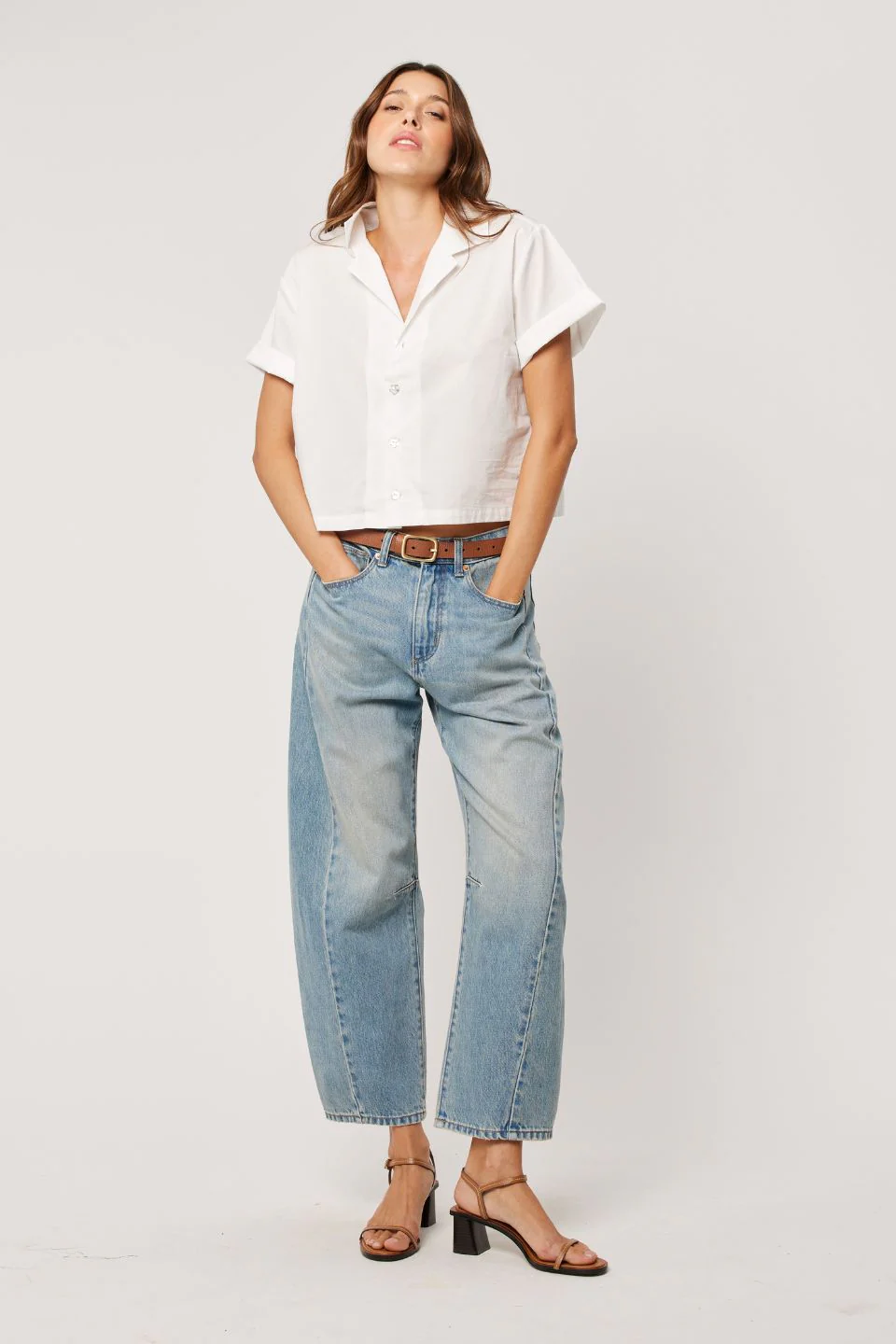 Arc Thunderbird Washed Blue Barrel Jean - Image 2