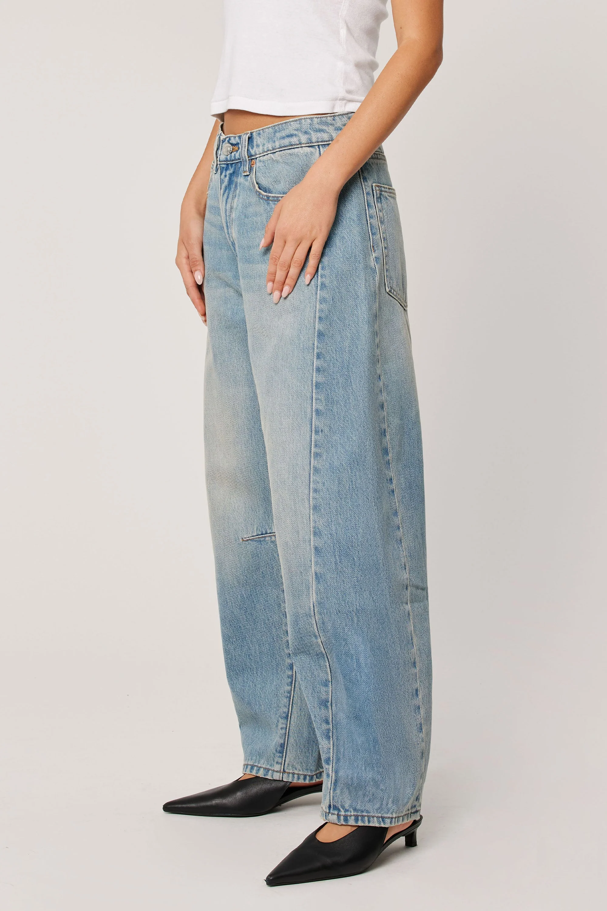 Arc Thunderbird Washed Blue Barrel Jean - Image 3