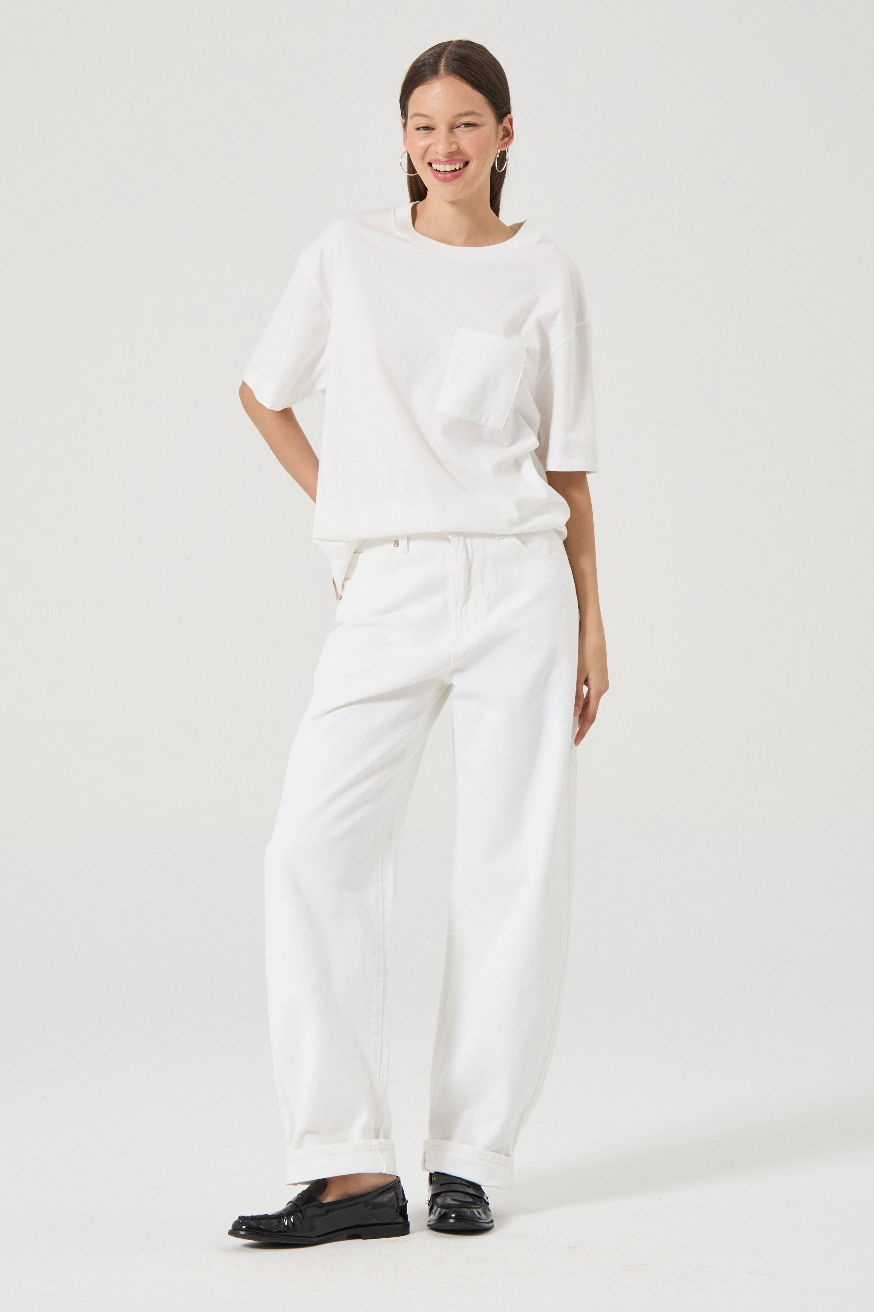 Arc White Gold Barrel Jean - Image 2