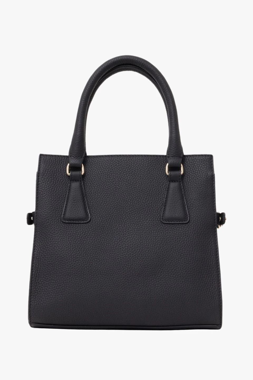 Beau Black Leather Crossbody Bag - Image 6