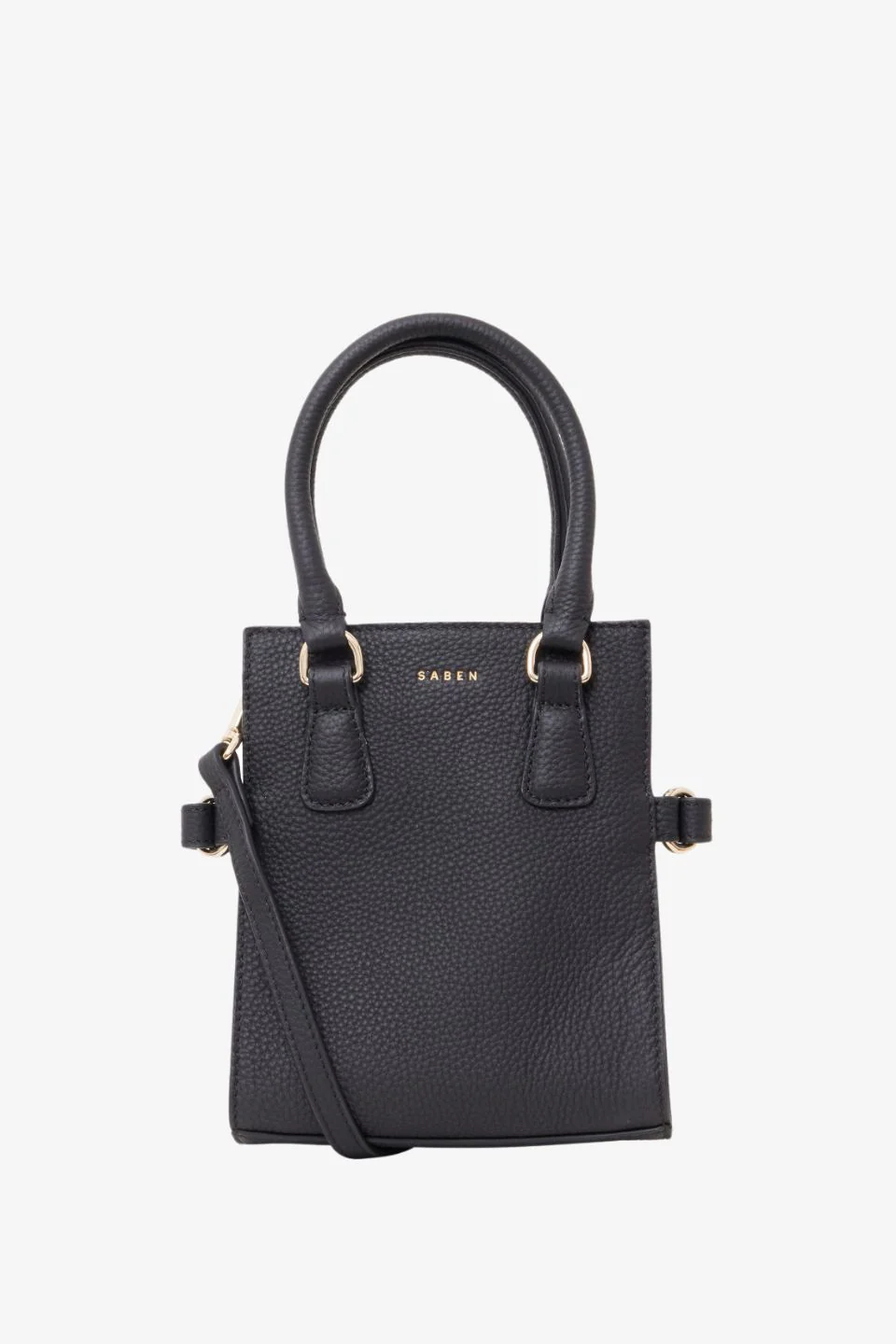 Bianca Black Small Crossbody Bag - Image 2