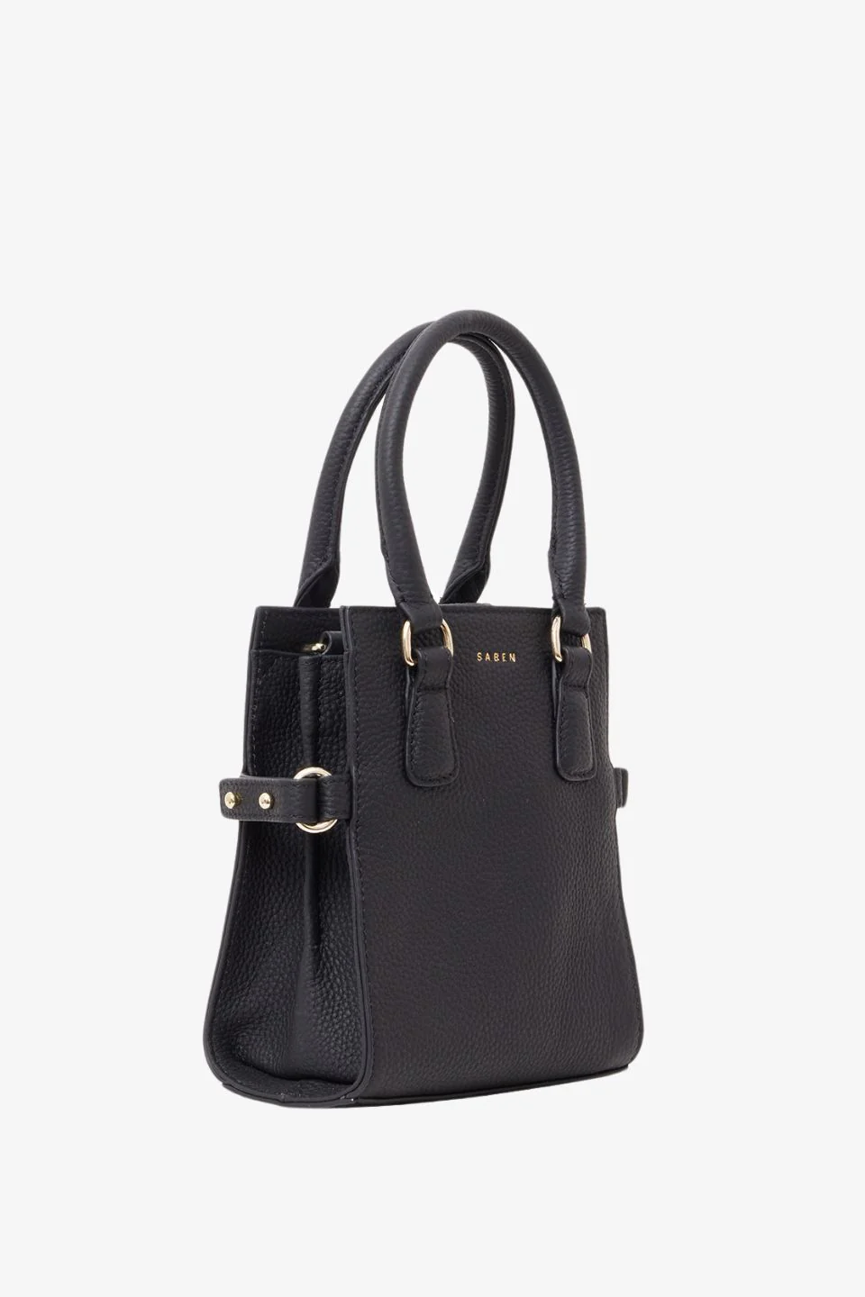 Bianca Black Small Crossbody Bag - Image 5
