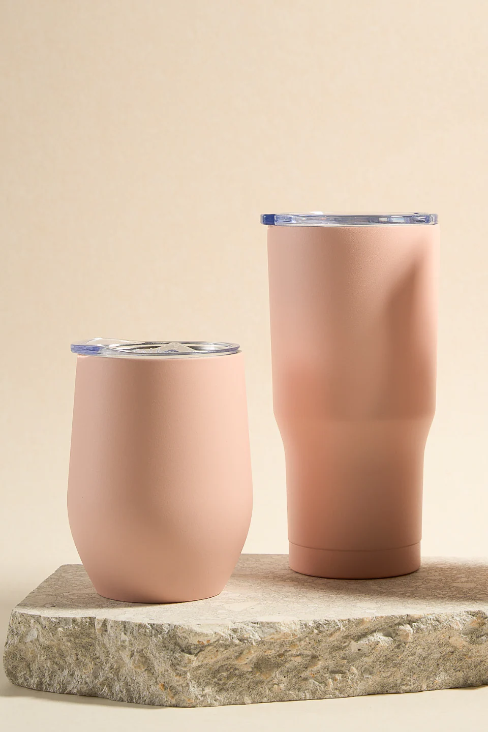 Blush Stainless Steel 350ml Coffee + Wine Tumbler - Image 2