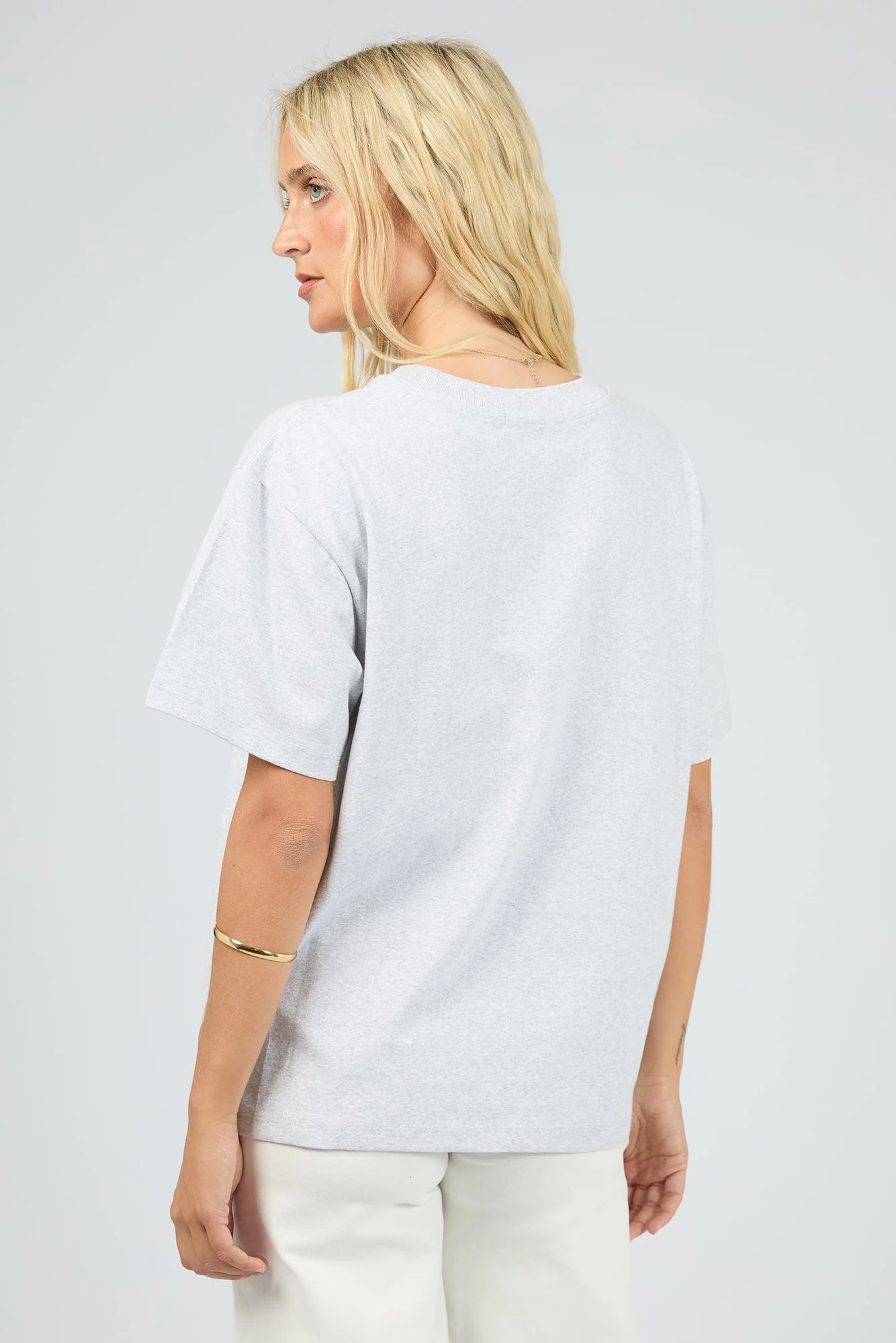 Bondi Snow Marle Graphic Print Box Tee - Image 4
