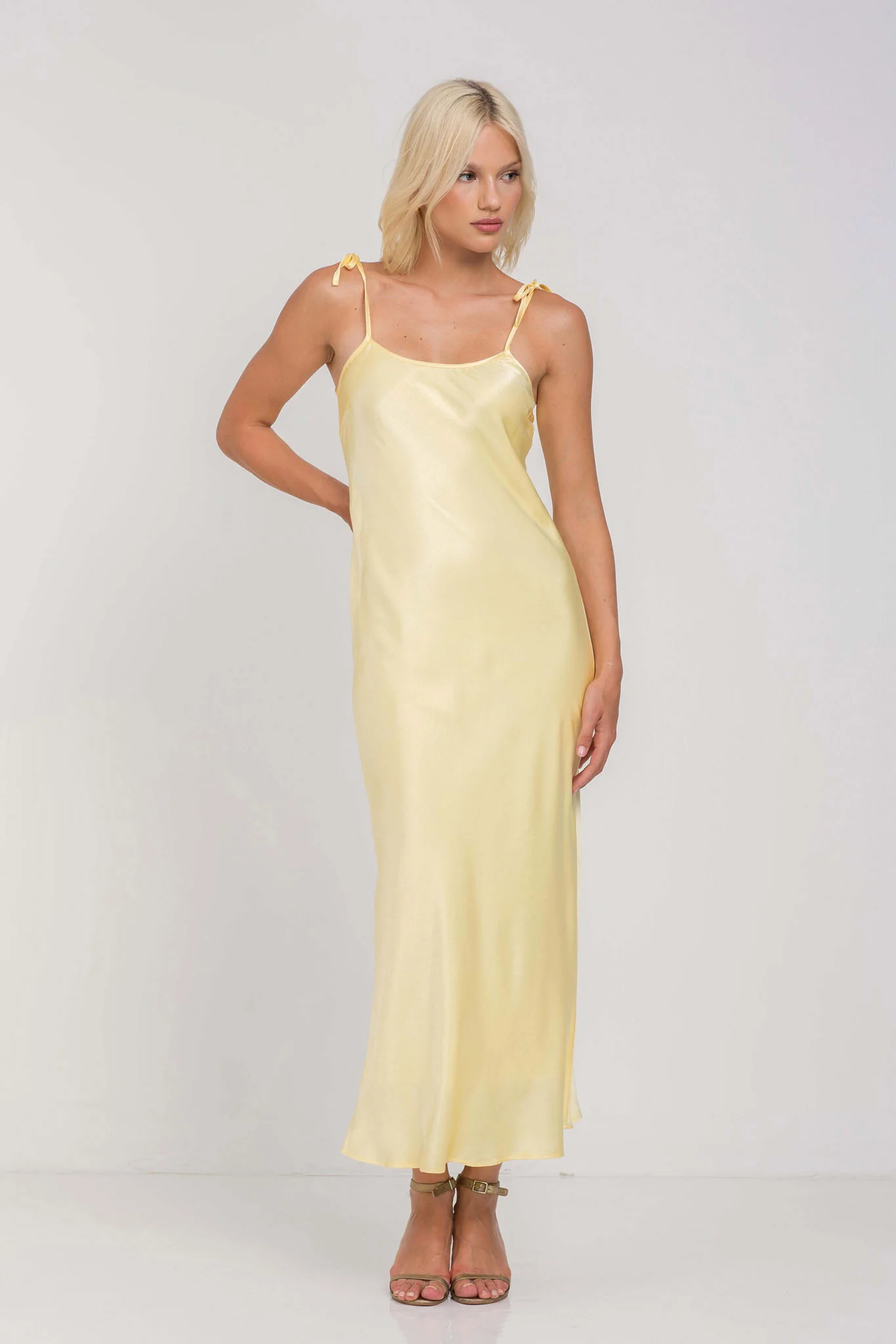 Bow Sunset Love Tie Slip Dress - Image 2