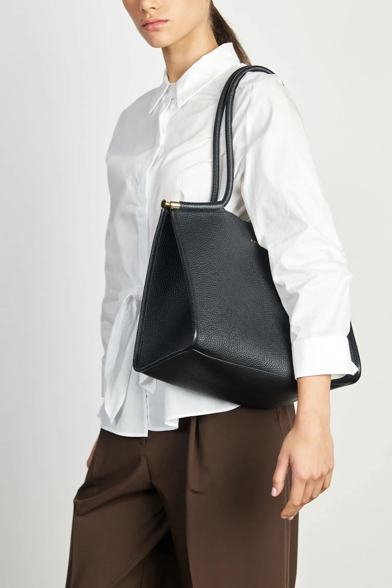 Callie Black + Bronze Tote Bag - Image 2