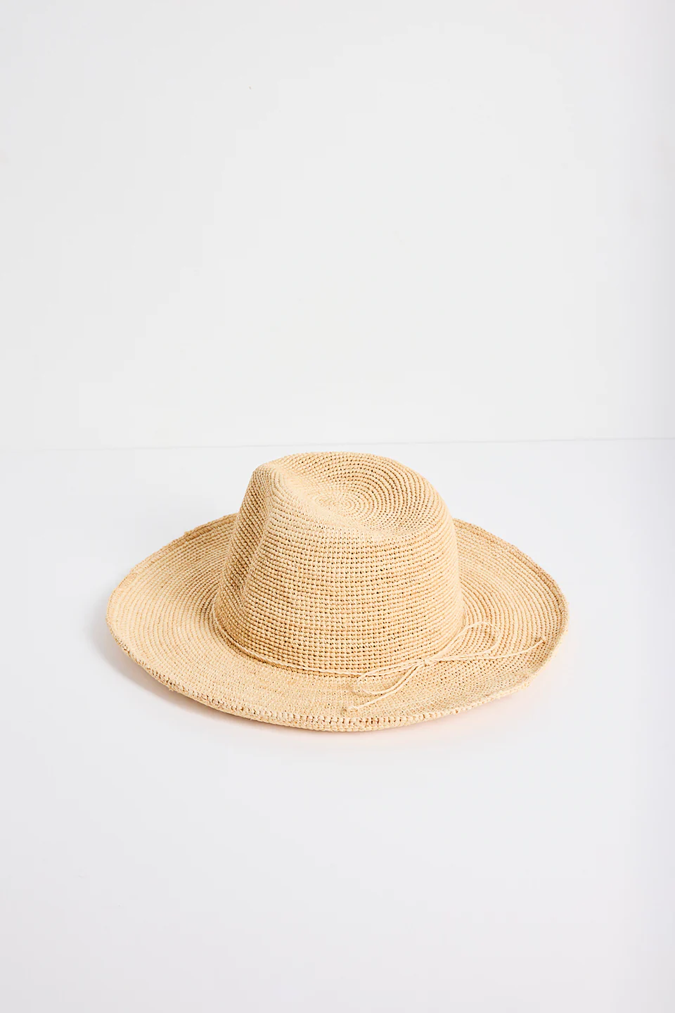 Callie Natural Raffia Panama Hat - Image 3