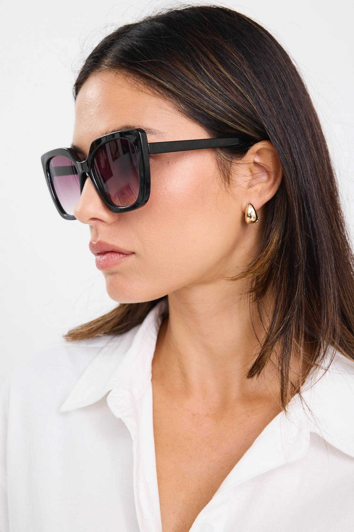Chicago Black Smoke Lens Sunglasses - Image 2