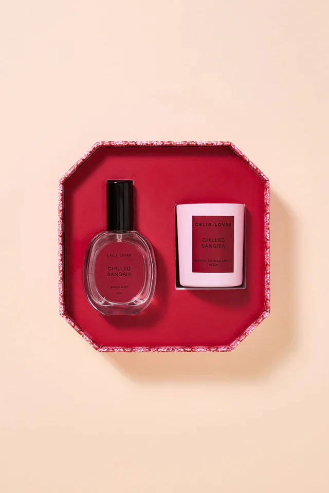 Chilled Sangria Room Spray + Candle Duo Gift Set