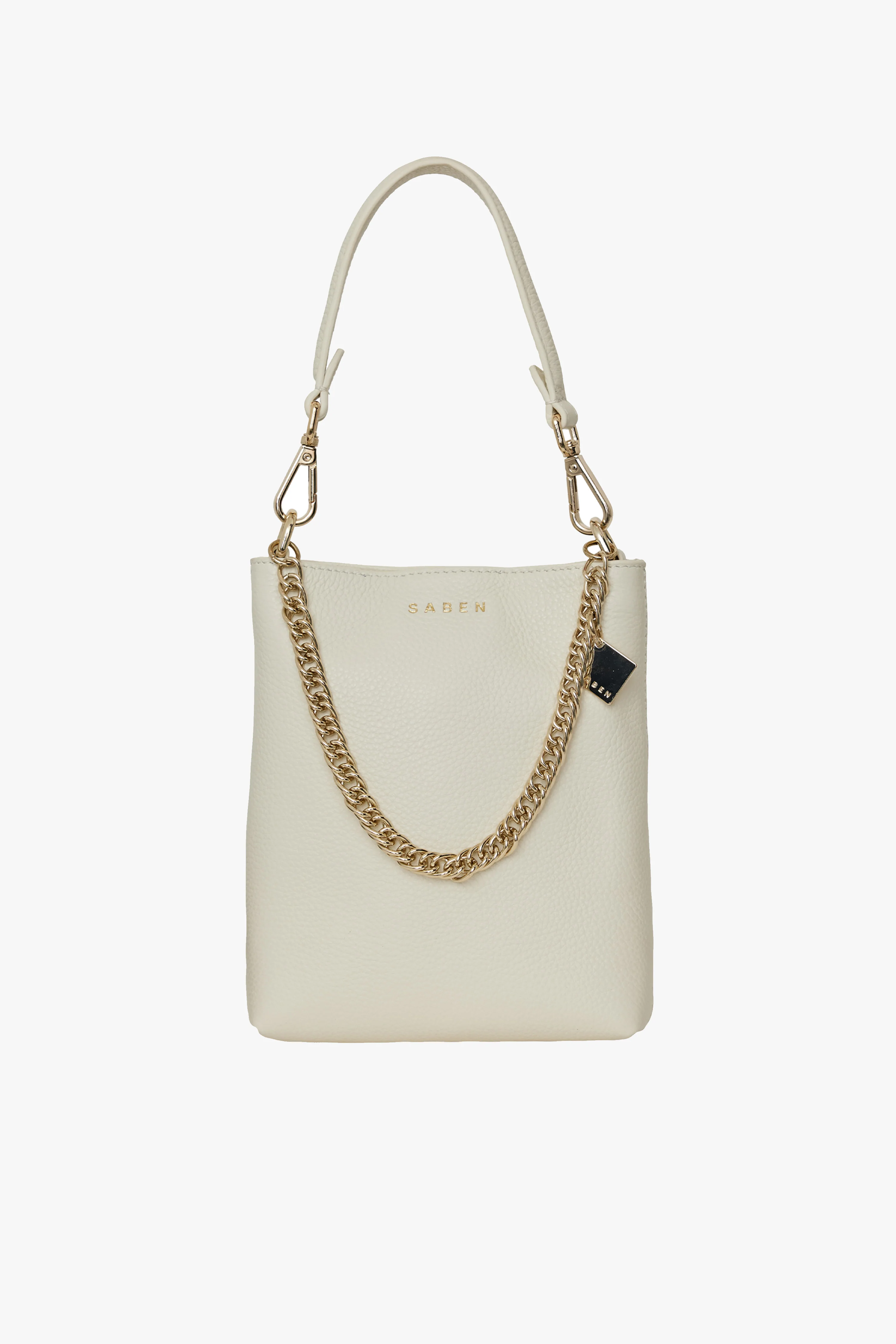 Coco Mini Bag Vintage White Leather Bag - Image 2