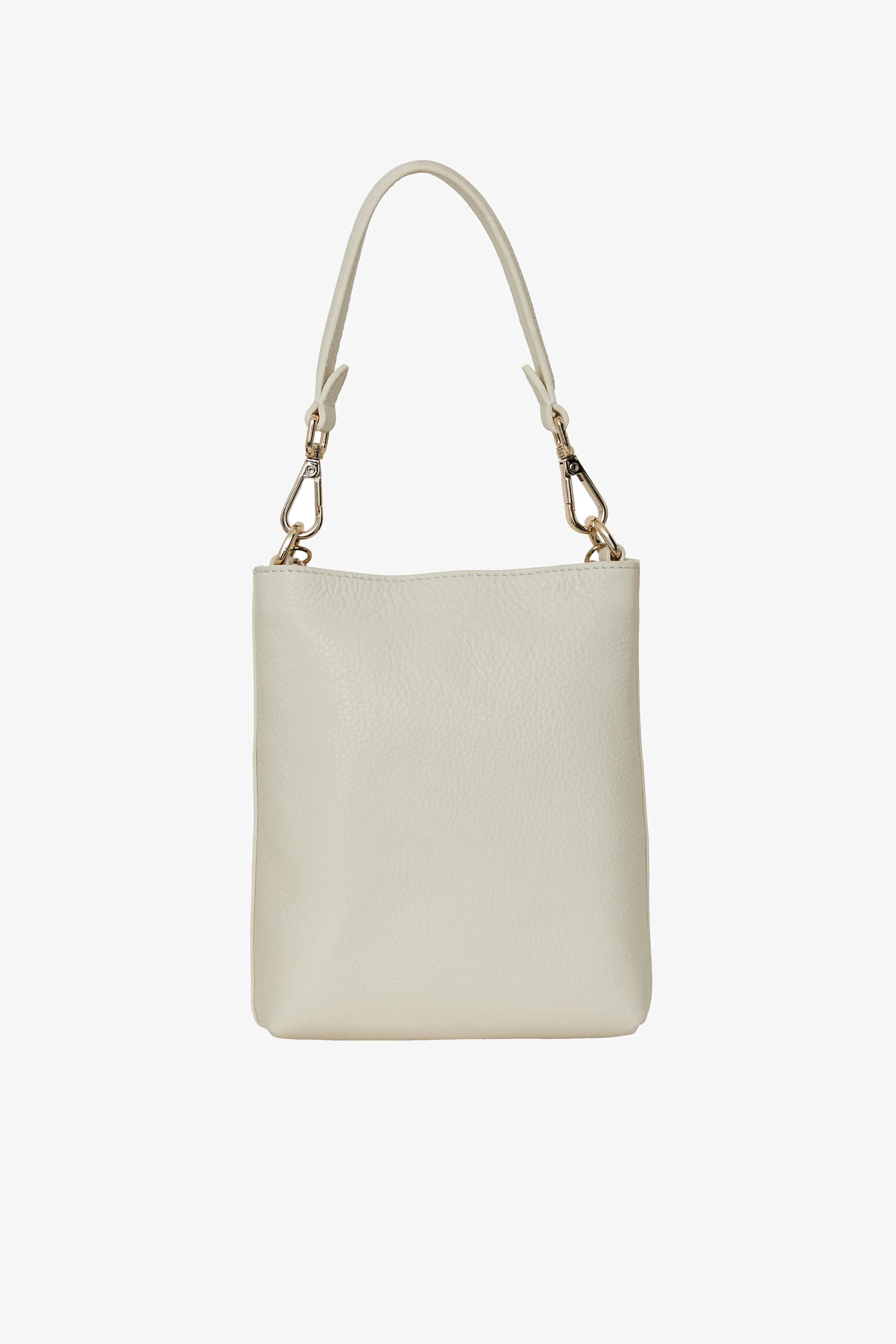 Coco Mini Bag Vintage White Leather Bag - Image 4