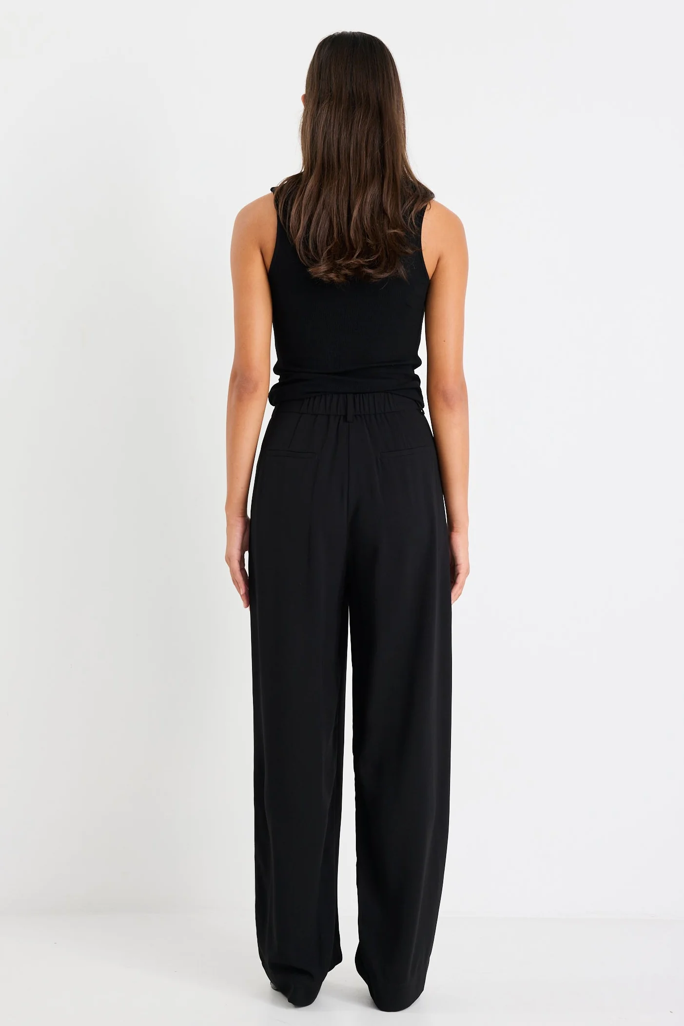 Collective Black Piped Trim Pants - Image 7
