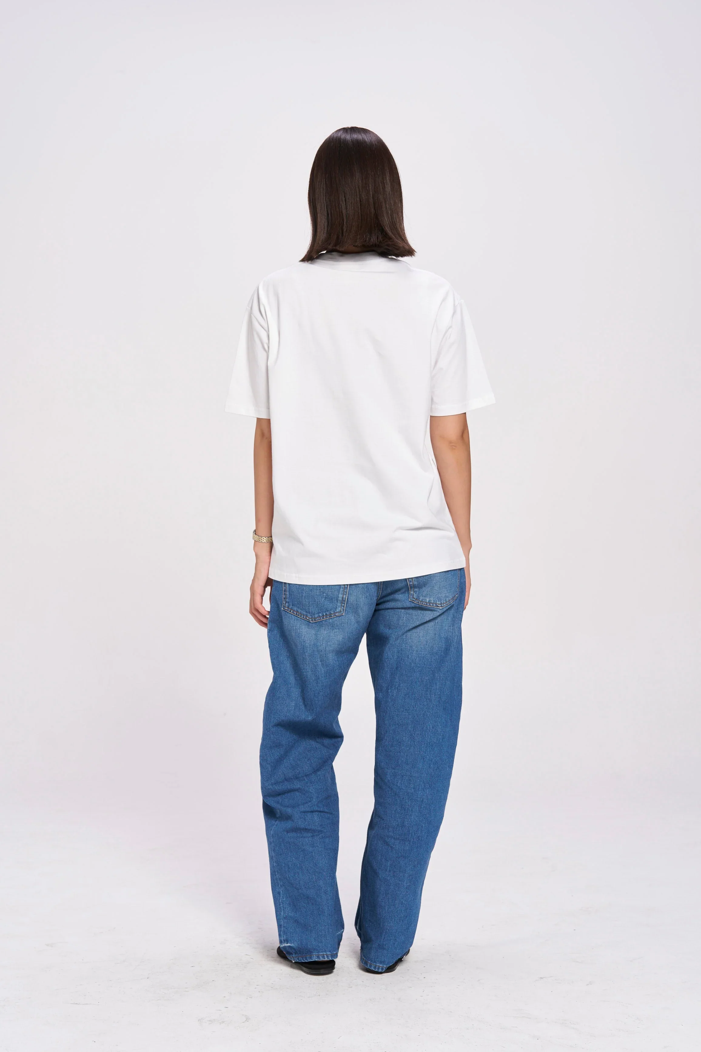 Copacabana White Fruit Print Oversized Tee - Image 4