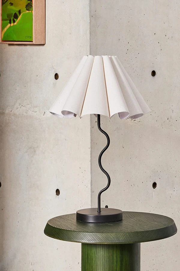 Cora Black Natural Table Lamp - Image 2
