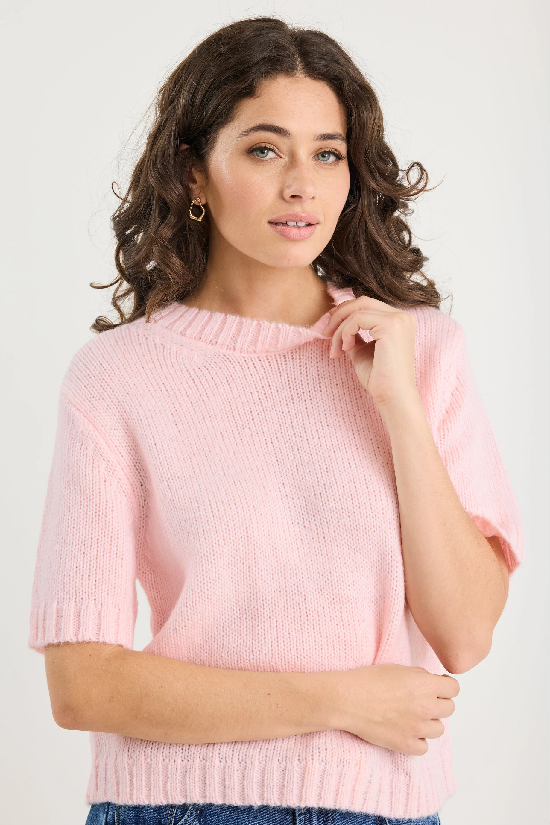 Countess Blush Soft Knit Tee - Image 3