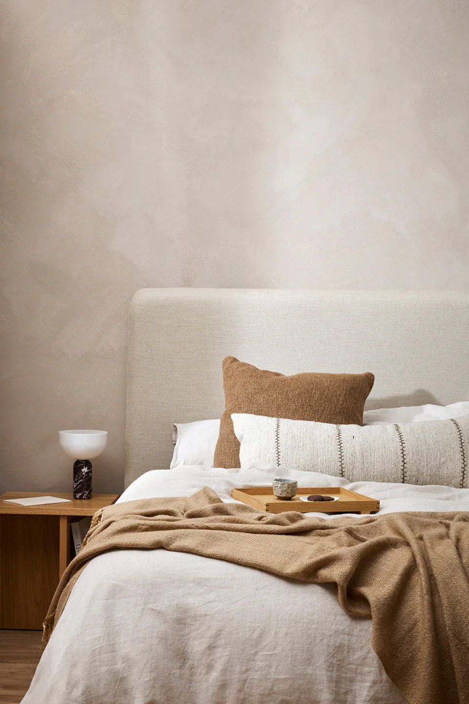 Cyprian Textured Cocoa Feather Inner 50x50cm Cushion - Image 3