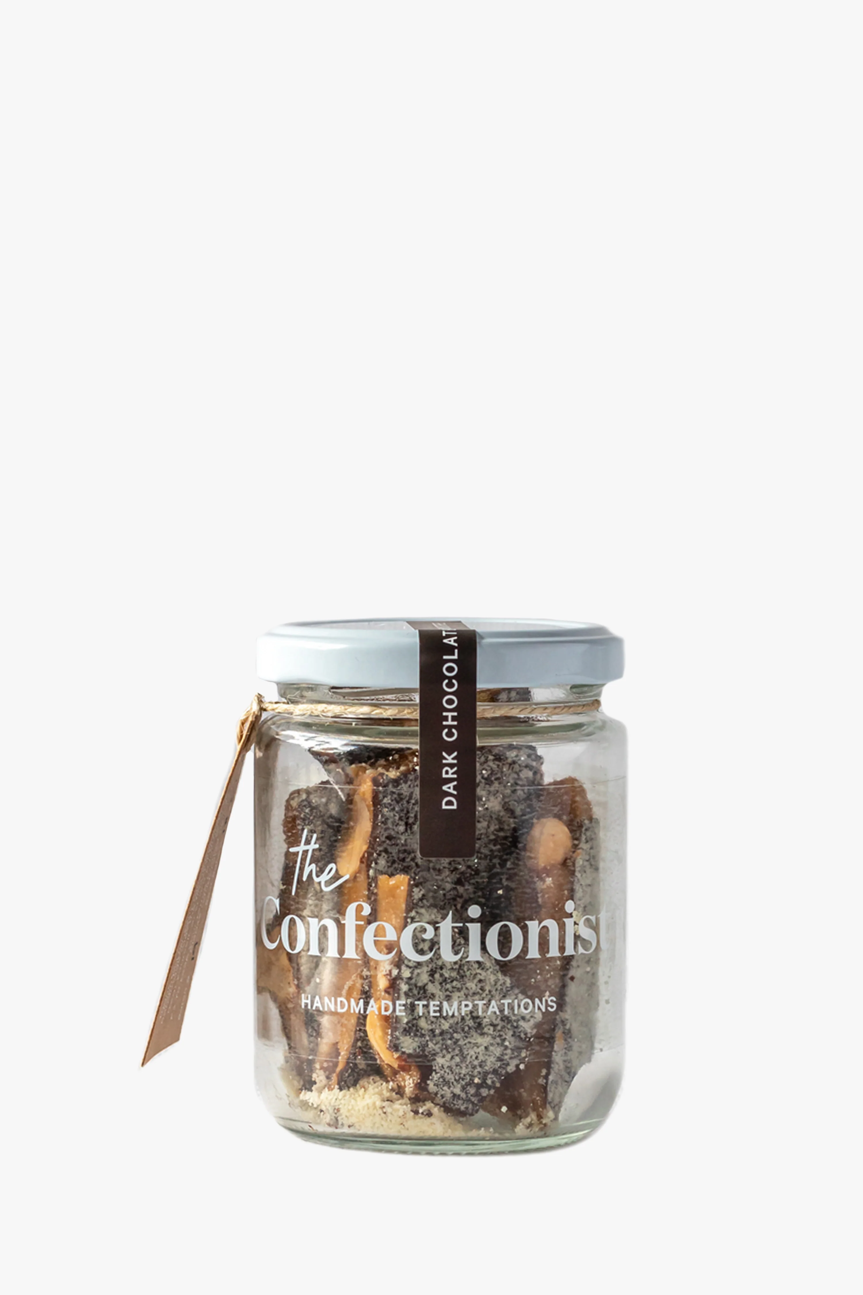 Dark Chocolate + Almond Toffee 85g Jar - Image 2
