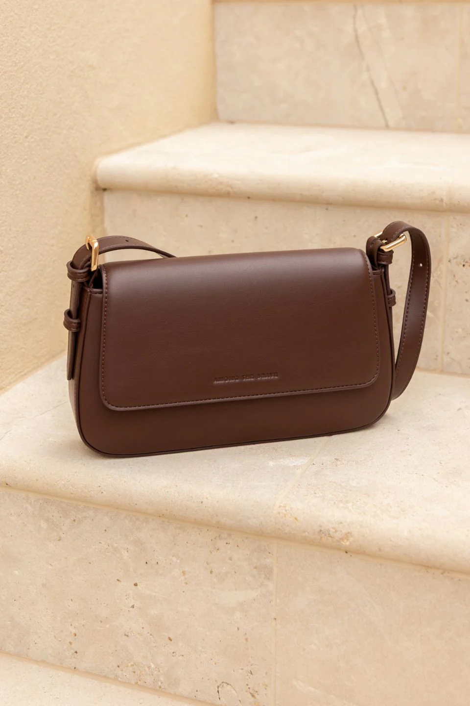 Date Night Dark Coffee Shoulder Bag