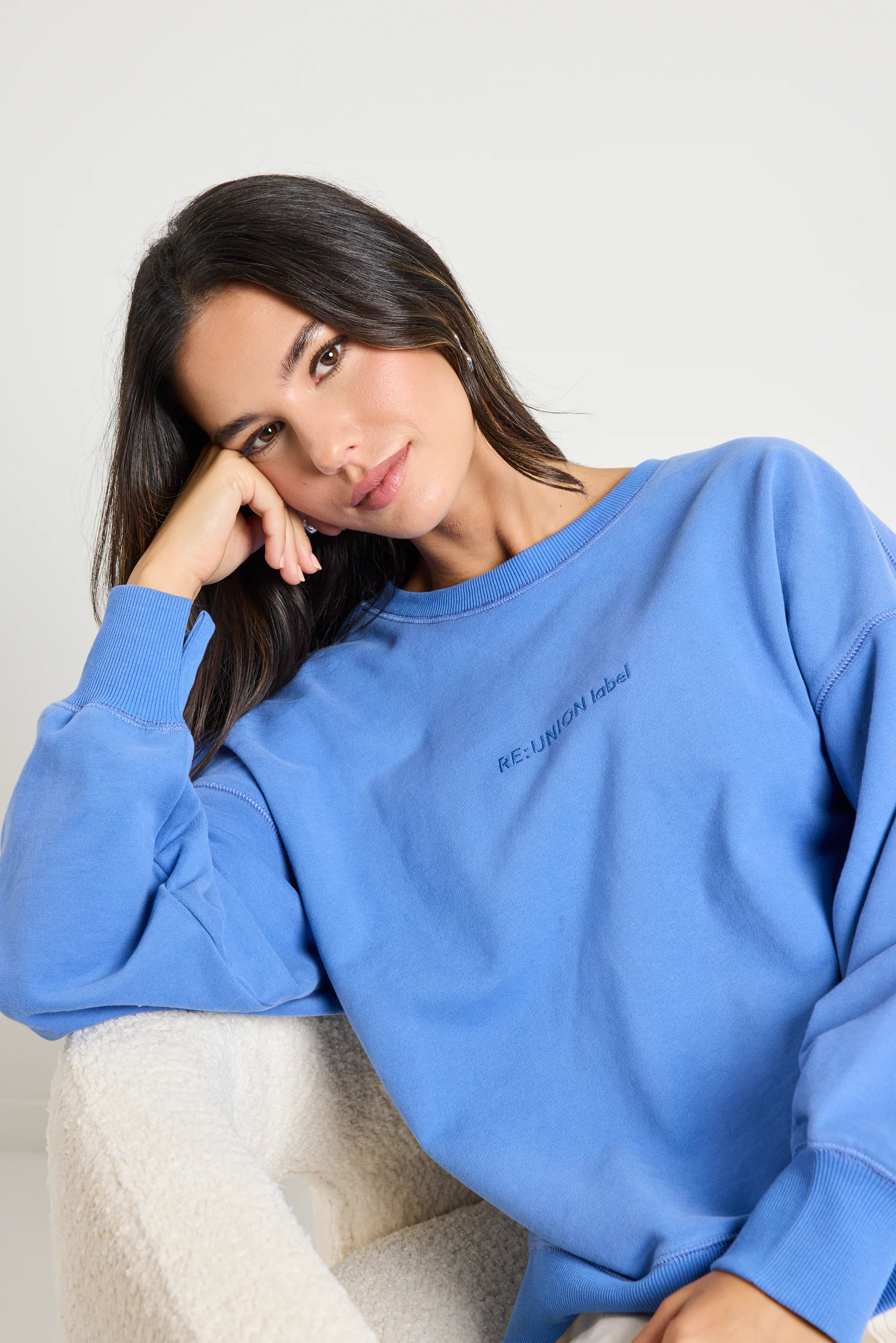 Daylight Mid Blue RE:UNION Label Sweatshirt