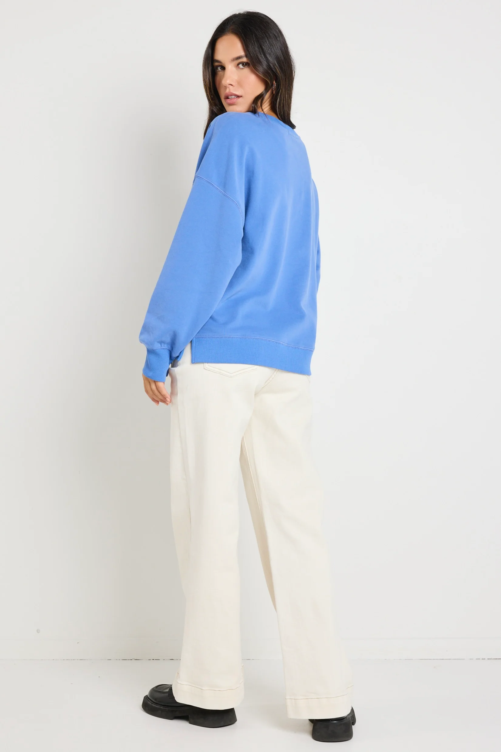 Daylight Mid Blue RE:UNION Label Sweatshirt - Image 6