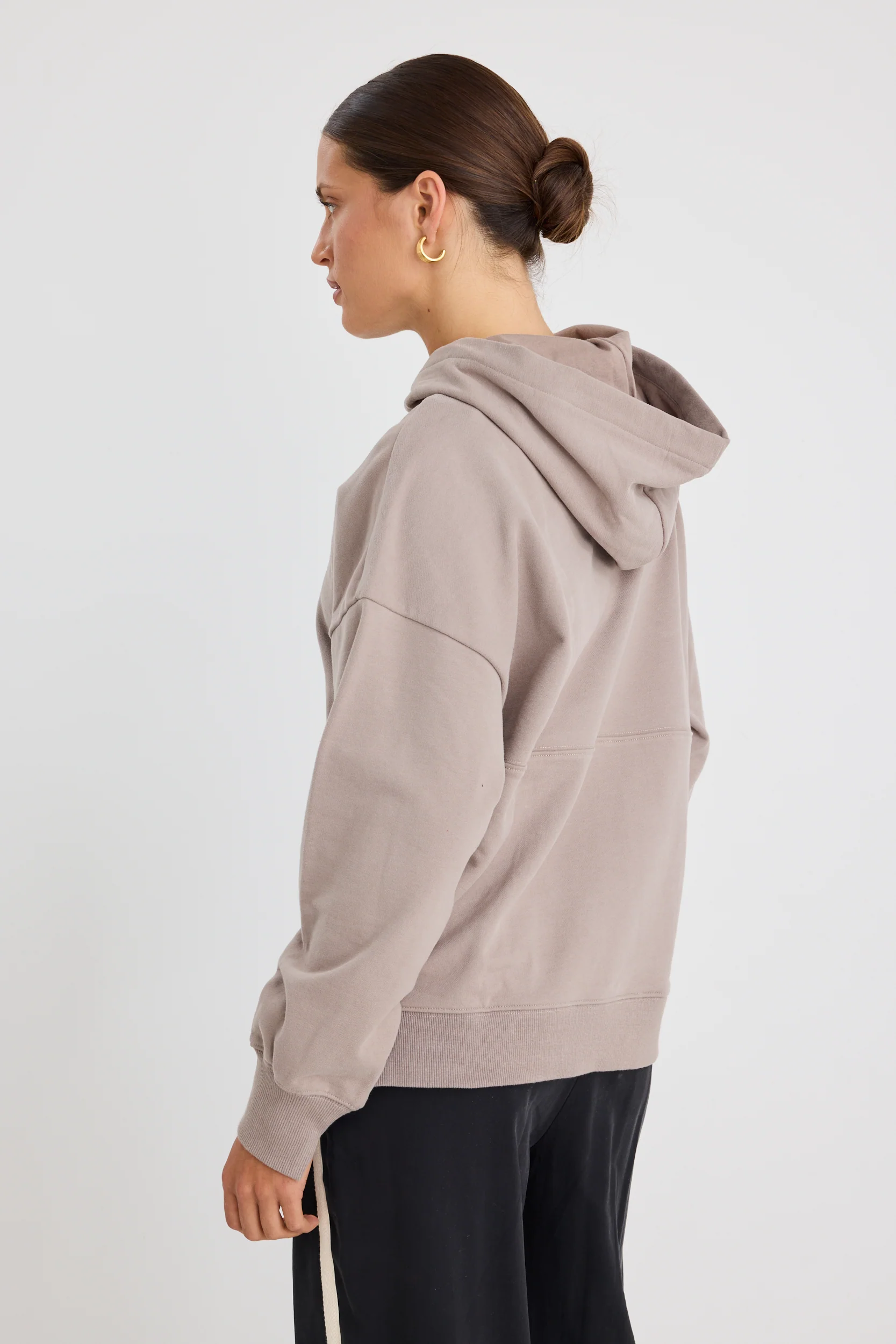 Dayton Taupe RE:UNION Label Hoodie - Image 6