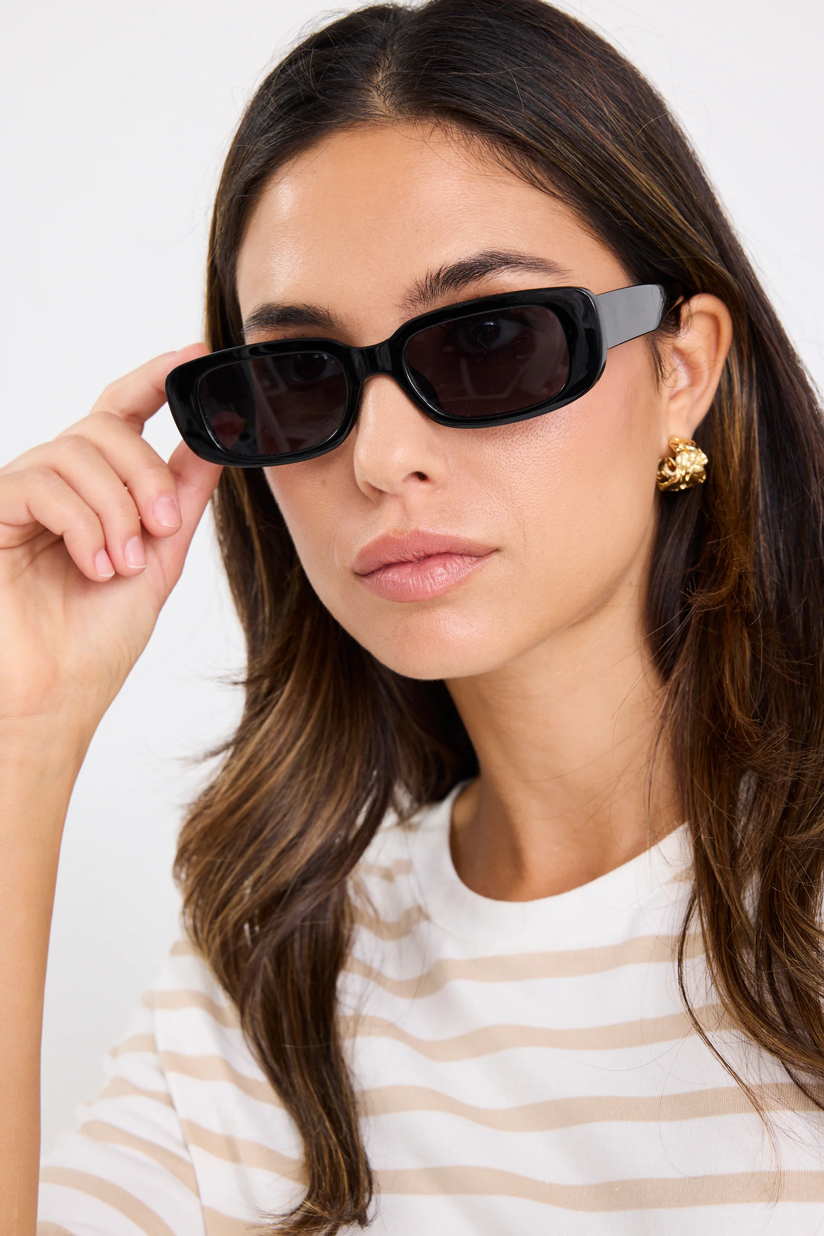 Dominica Black Smoke Sunglasses
