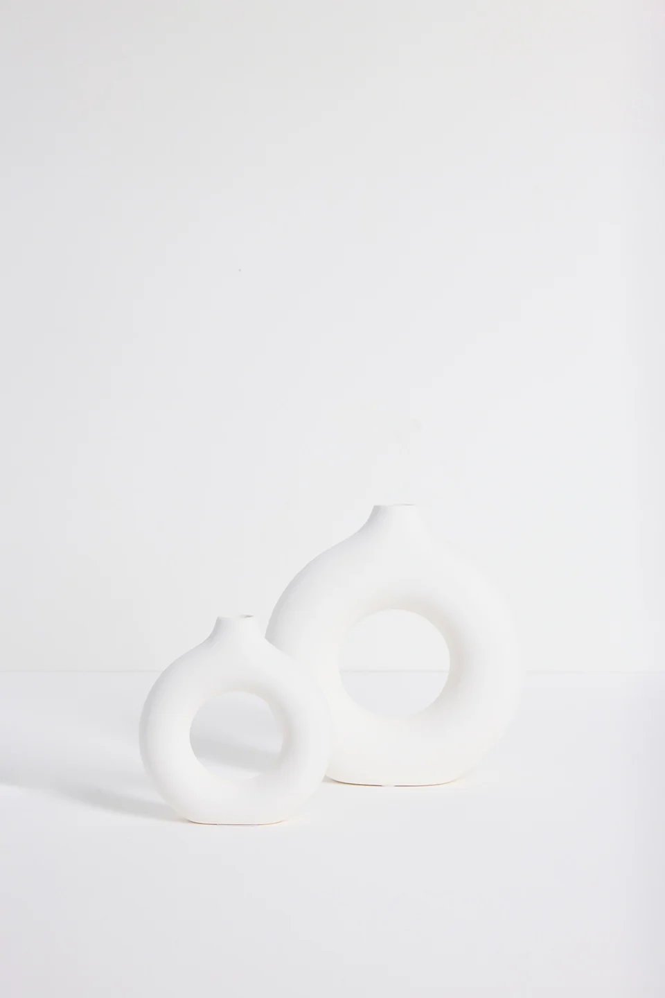 Donut White Large Candle Holder - Image 2