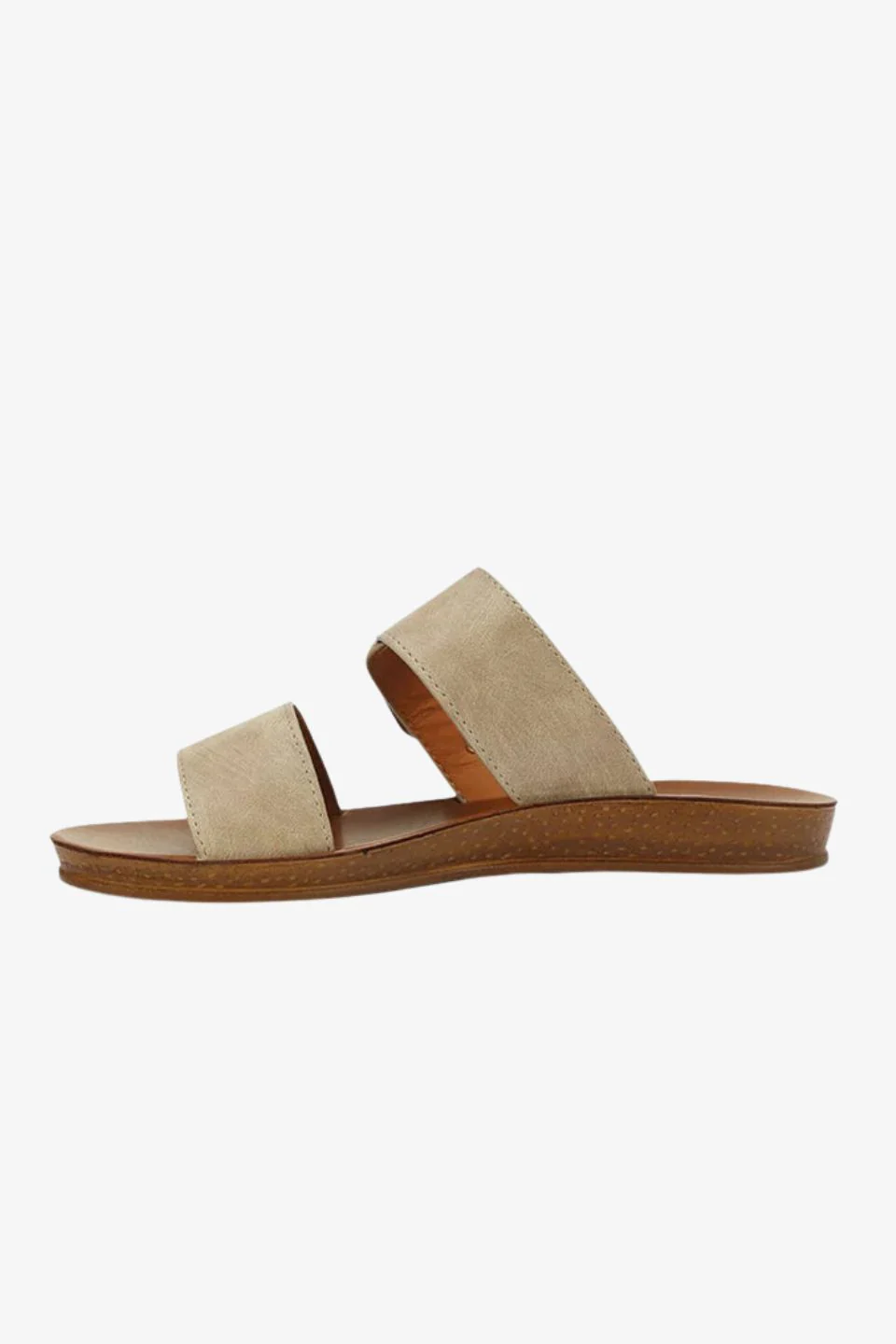 Doti Taupe Buckle Slide - Image 3