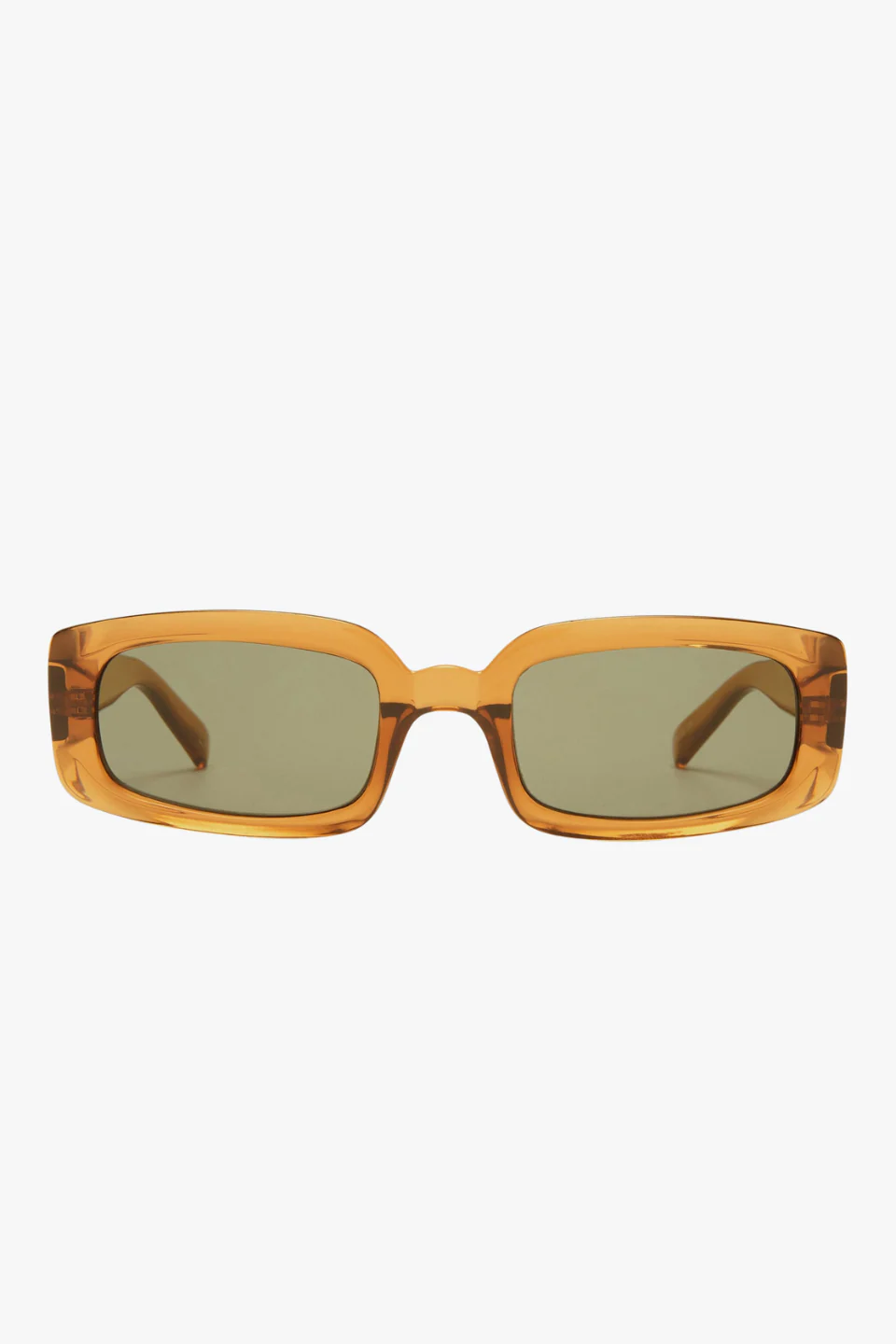 Dynamite Tobacco Rectangle Khaki Mono Lens Sunglasses - Image 2
