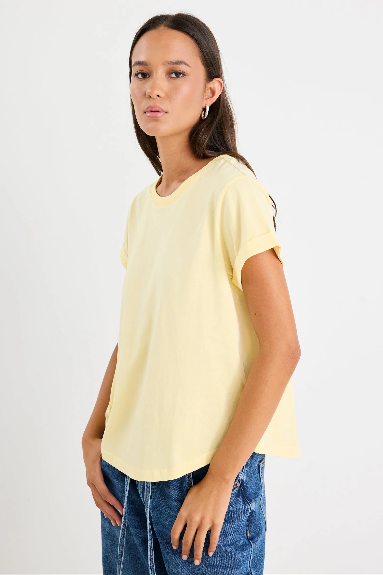 Editor Butter Crew Neck Short Sleeved Tee - Image 3