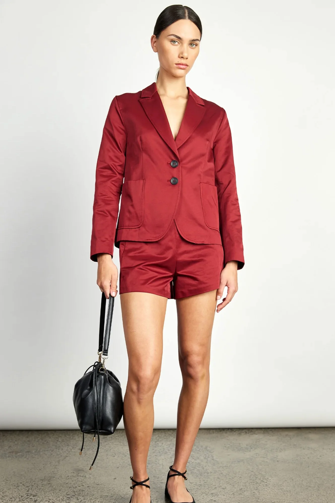 Ellis Black Softie Shoulder Bag - Image 3