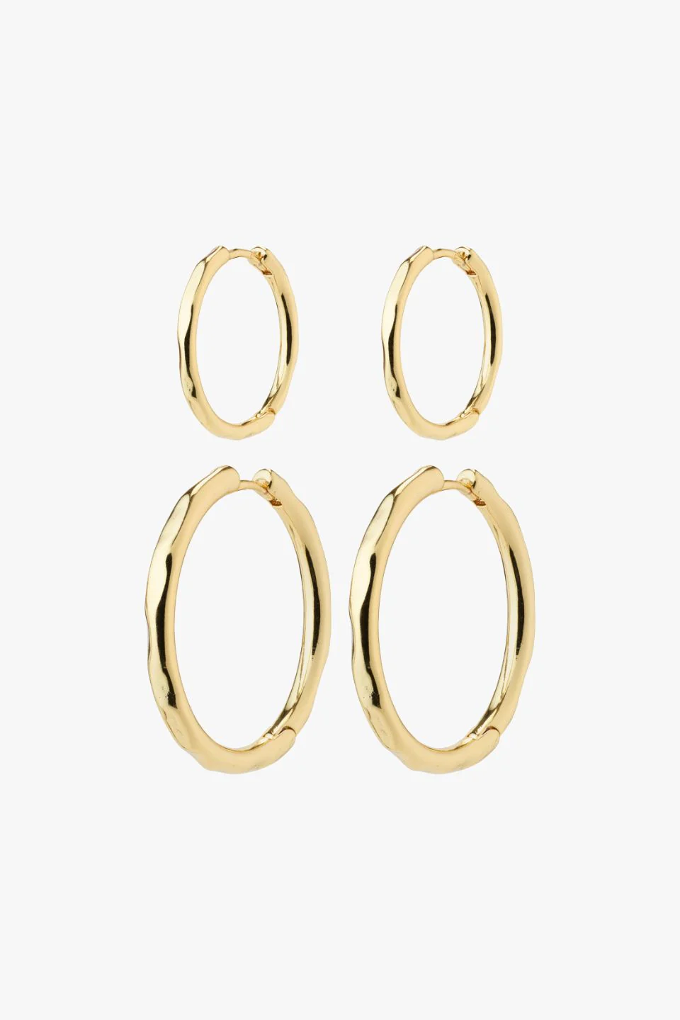 Eve Hoop 2-in-1 Set Gold-Plated Earrings