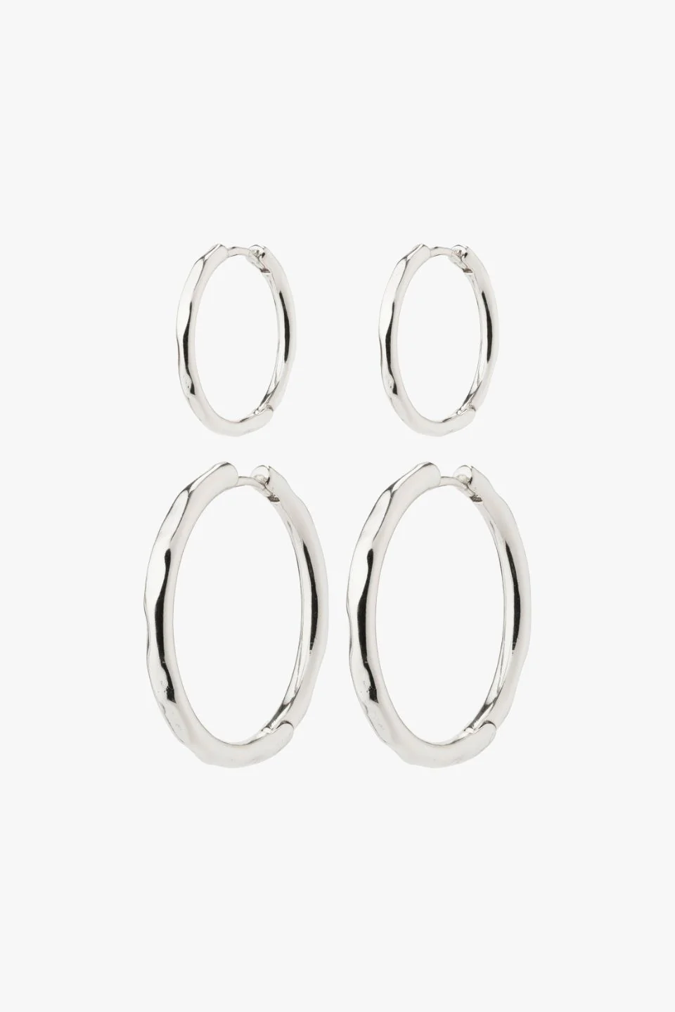 Eve Hoop 2-in-1 Set EOL Silver-Plated Earrings