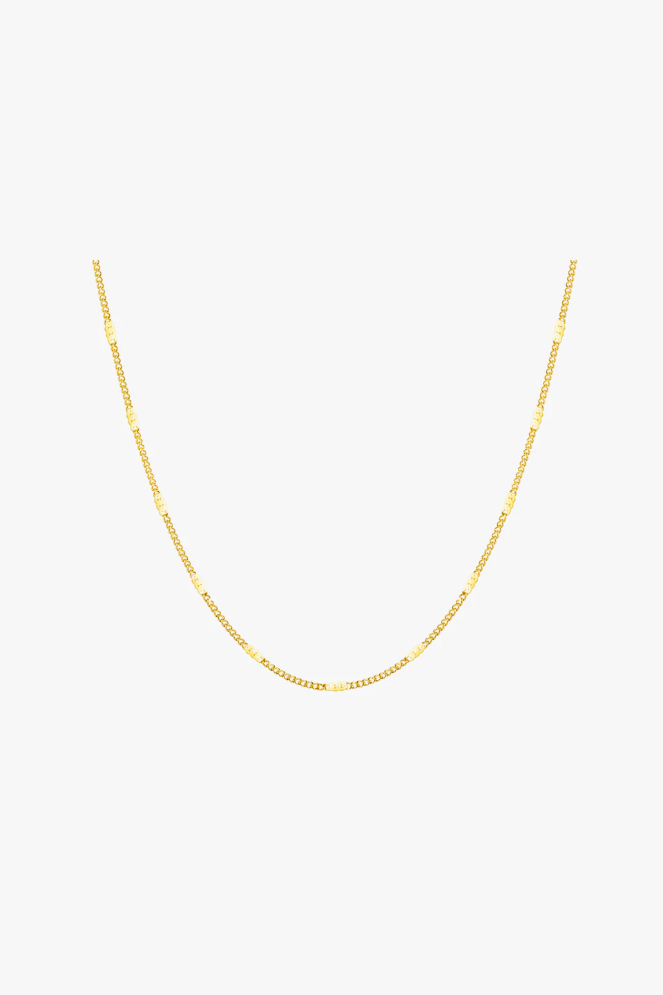 Filigree Gold Chain Necklace - Image 3