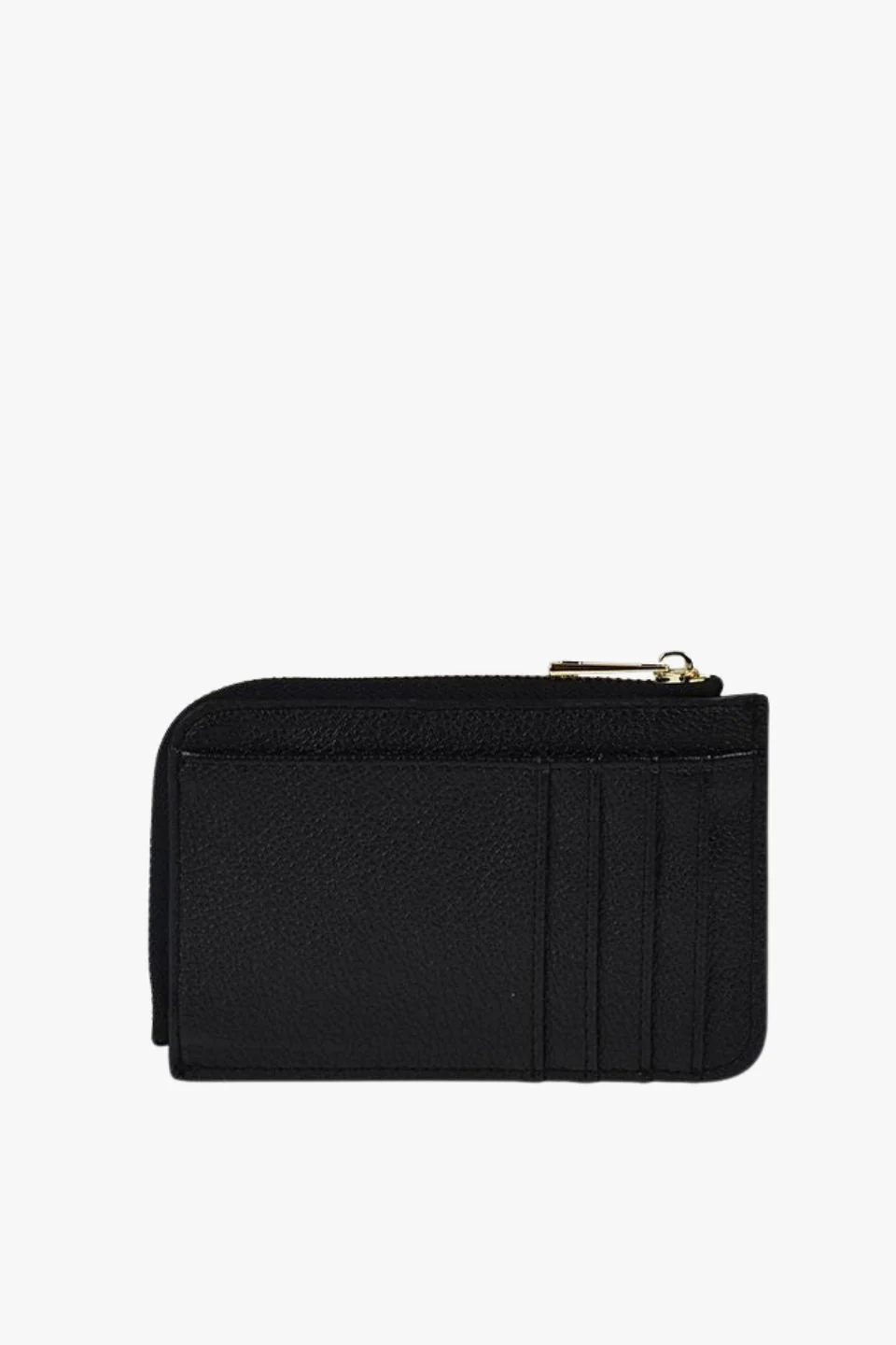 Fitz Black Pebble Vegan Leather Card Holder - Image 3