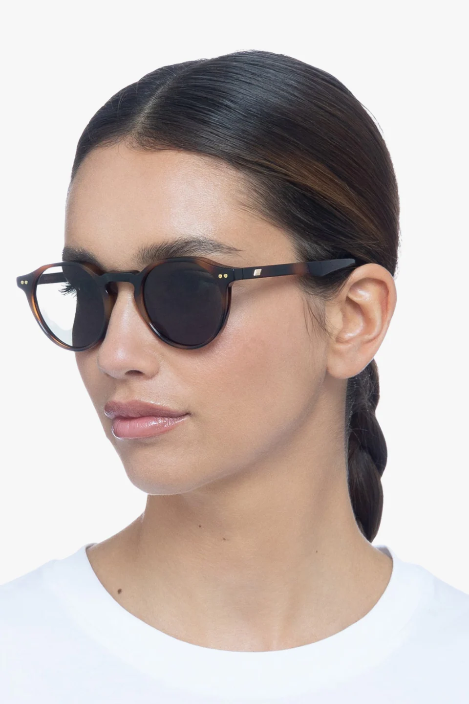 Galavant Tort Round Green Mono Lens Sunglasses - Image 4