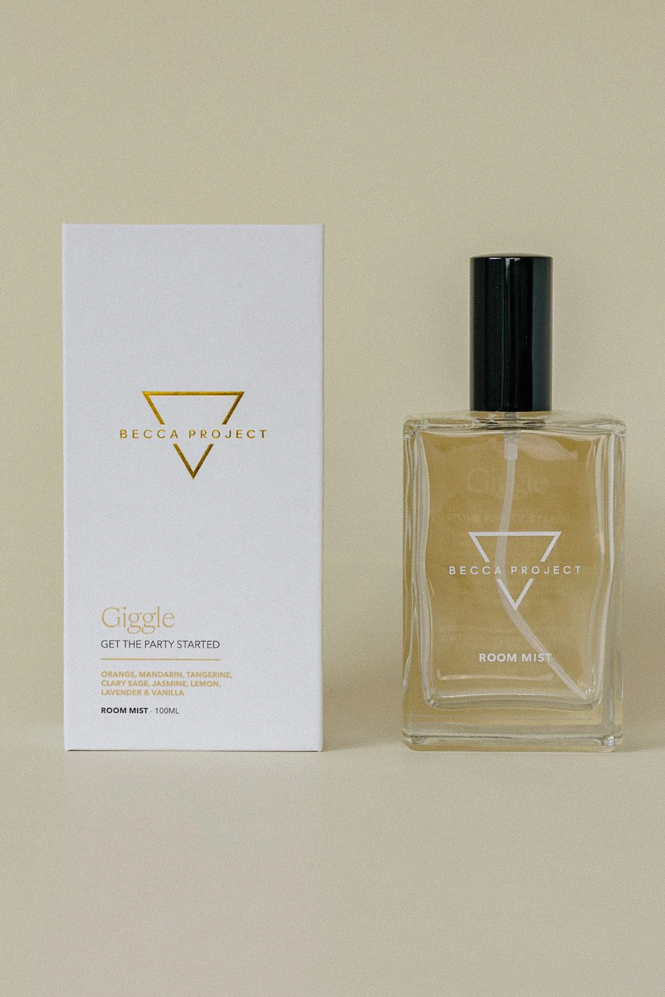 Giggle Yellow 100ml Room Mist