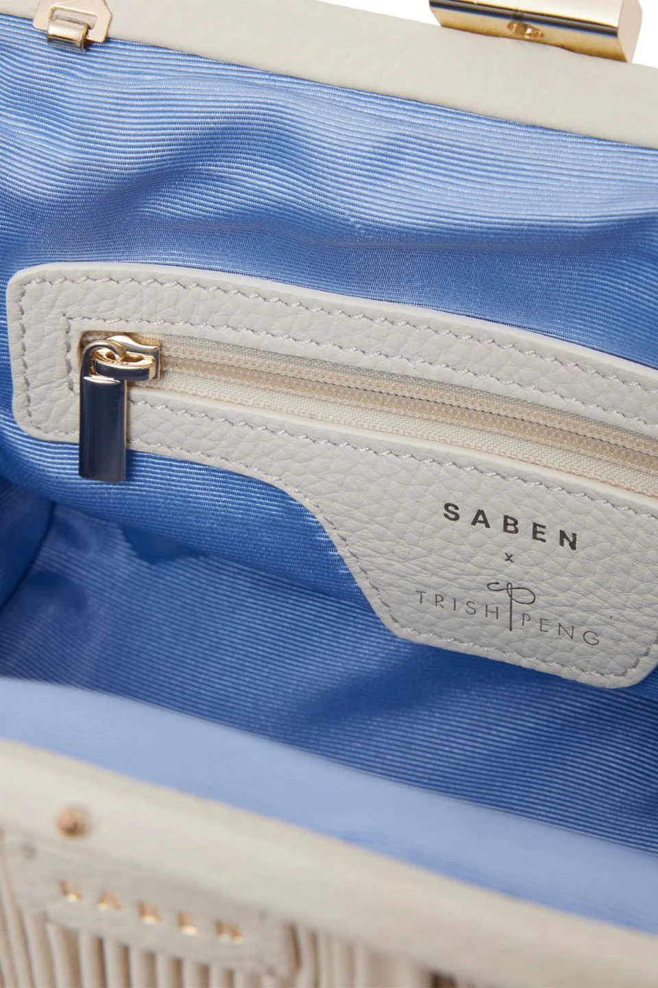 Juliet Alabaster Mini Pleated Shoulder Bag - Image 5