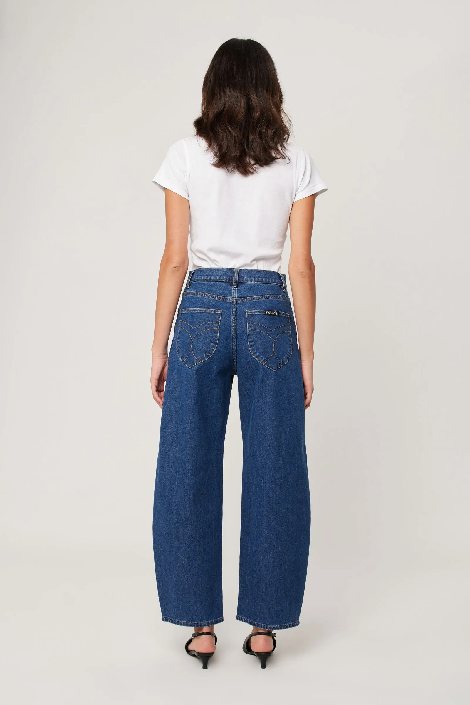 Gigi Forever Blue Mid Barrel Jean - Image 4