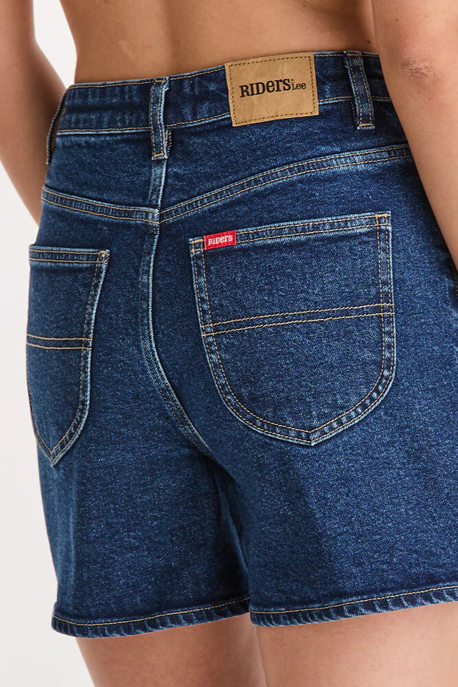 Girlfriend Endless Indigo Denim Short - Image 3