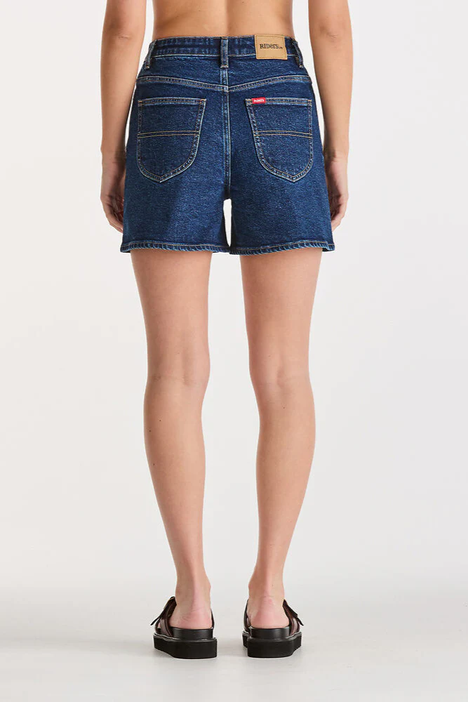 Girlfriend Endless Indigo Denim Short - Image 4