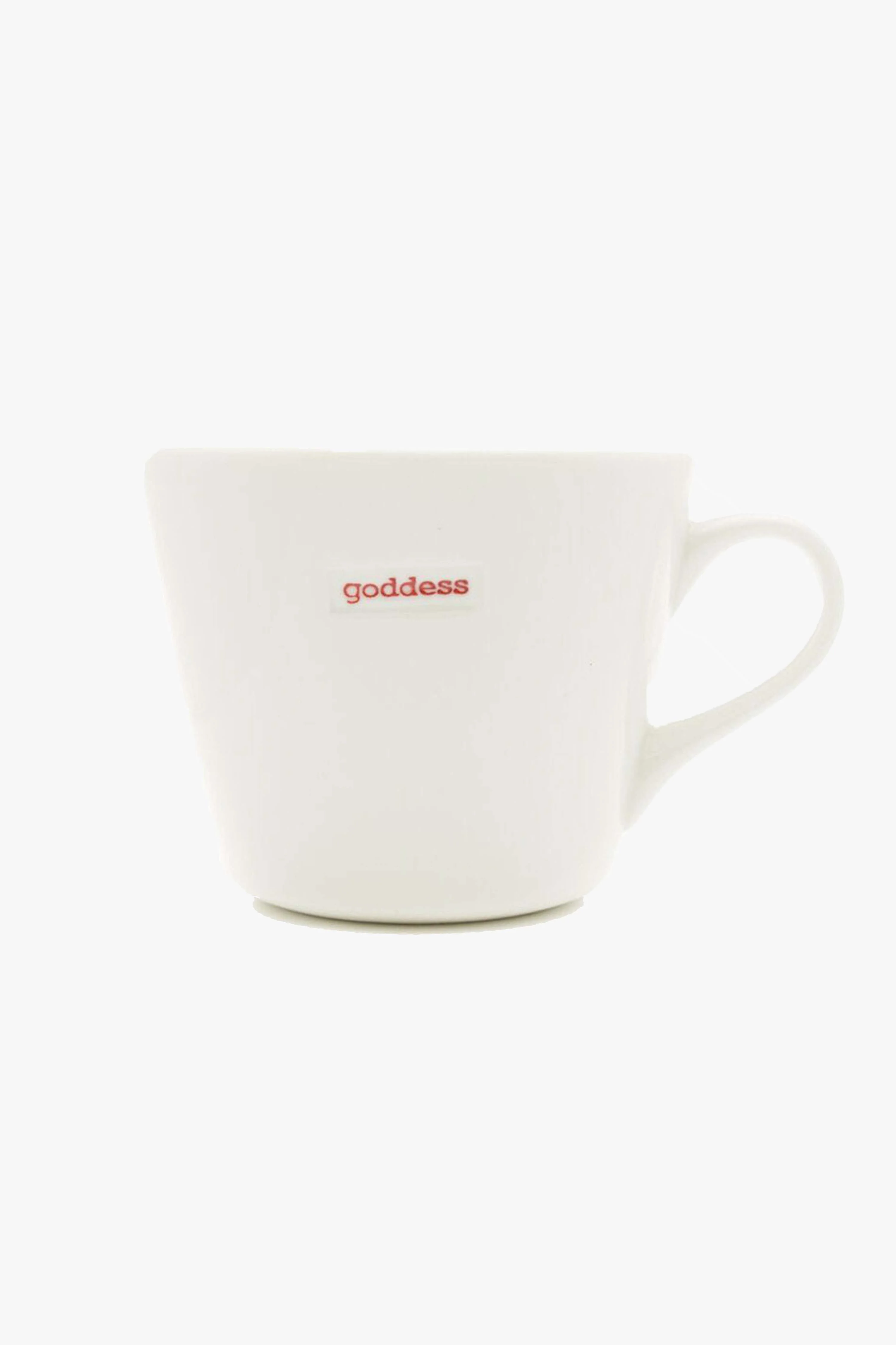 Goddess White Bucket 350ml Mug