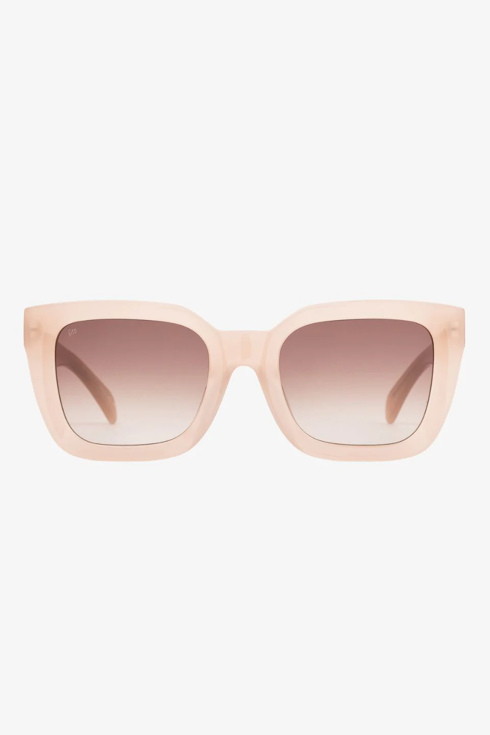 Harlow Cream Rosewood Gradient Lens Sunglasses