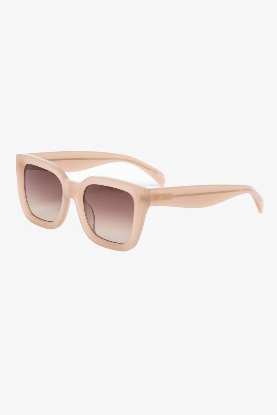 Harlow Cream Rosewood Gradient Lens Sunglasses - Image 2