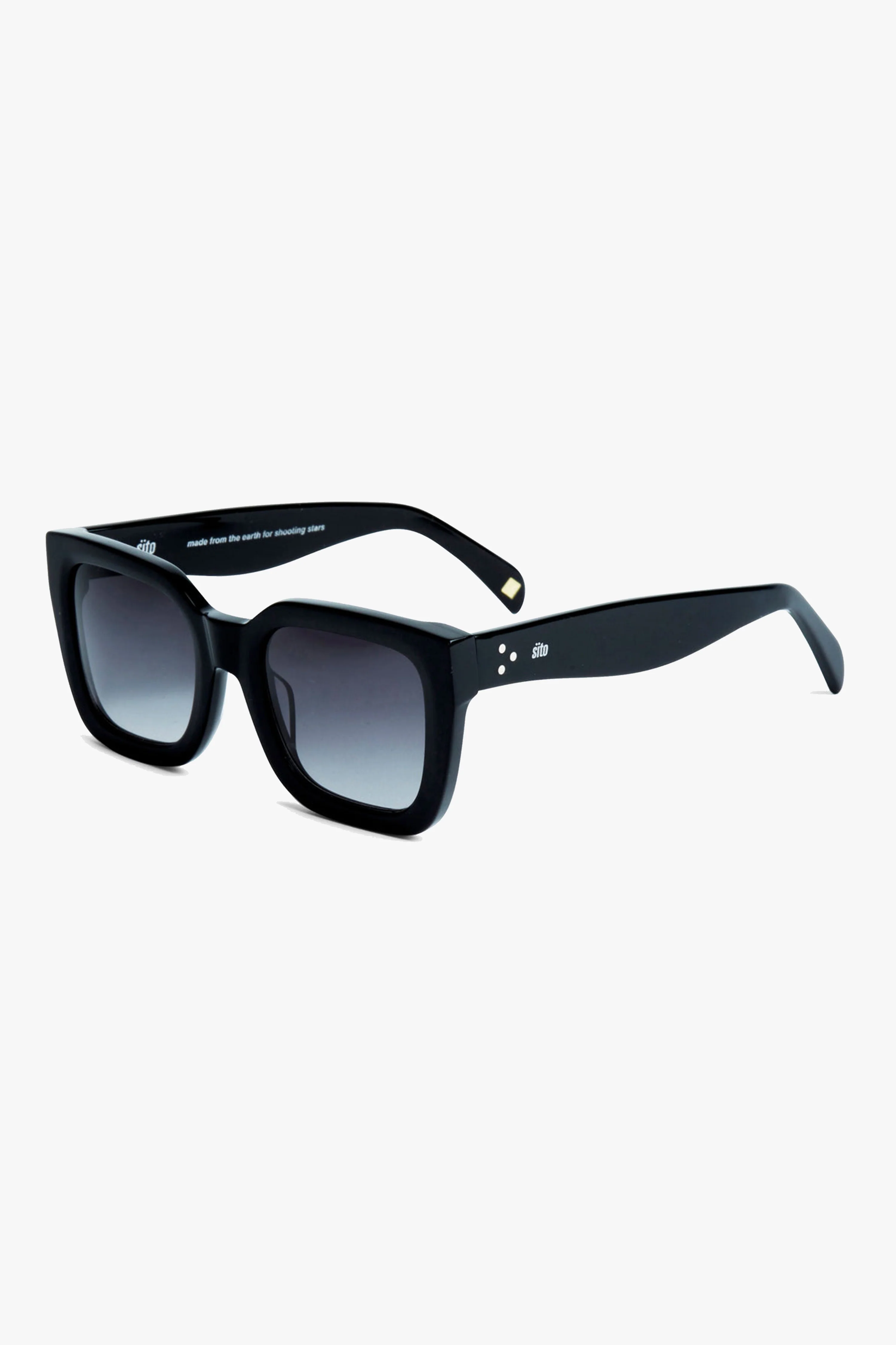 Harlow Black Grey Polar Sunglasses - Image 2