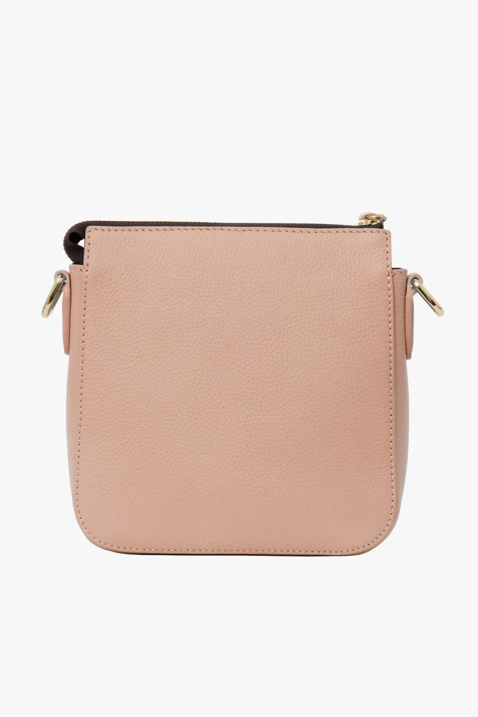 Harrie Taupe Crossbody Bag - Image 6