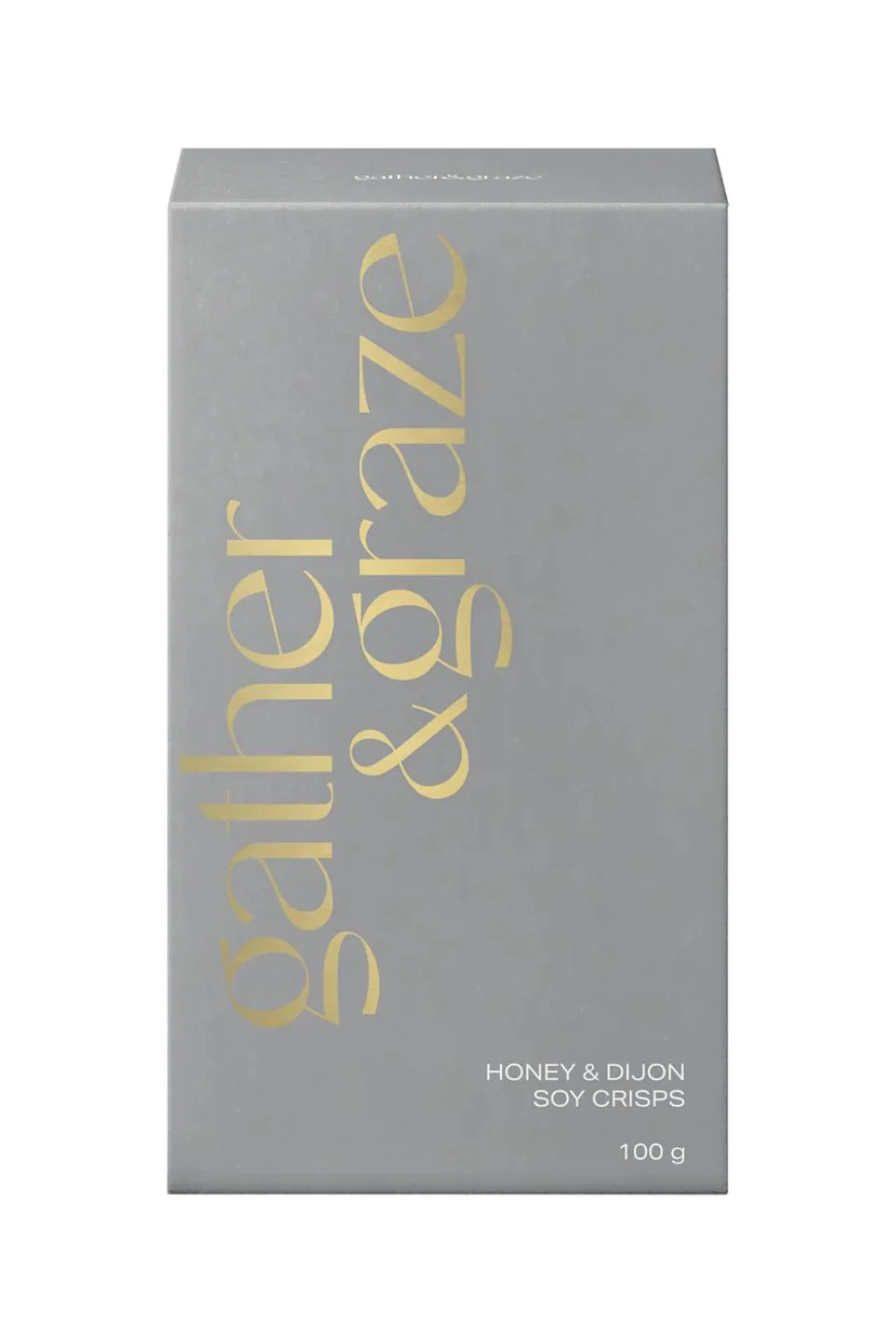 Honey & Dijon Soy Crisps 100g Grey Box