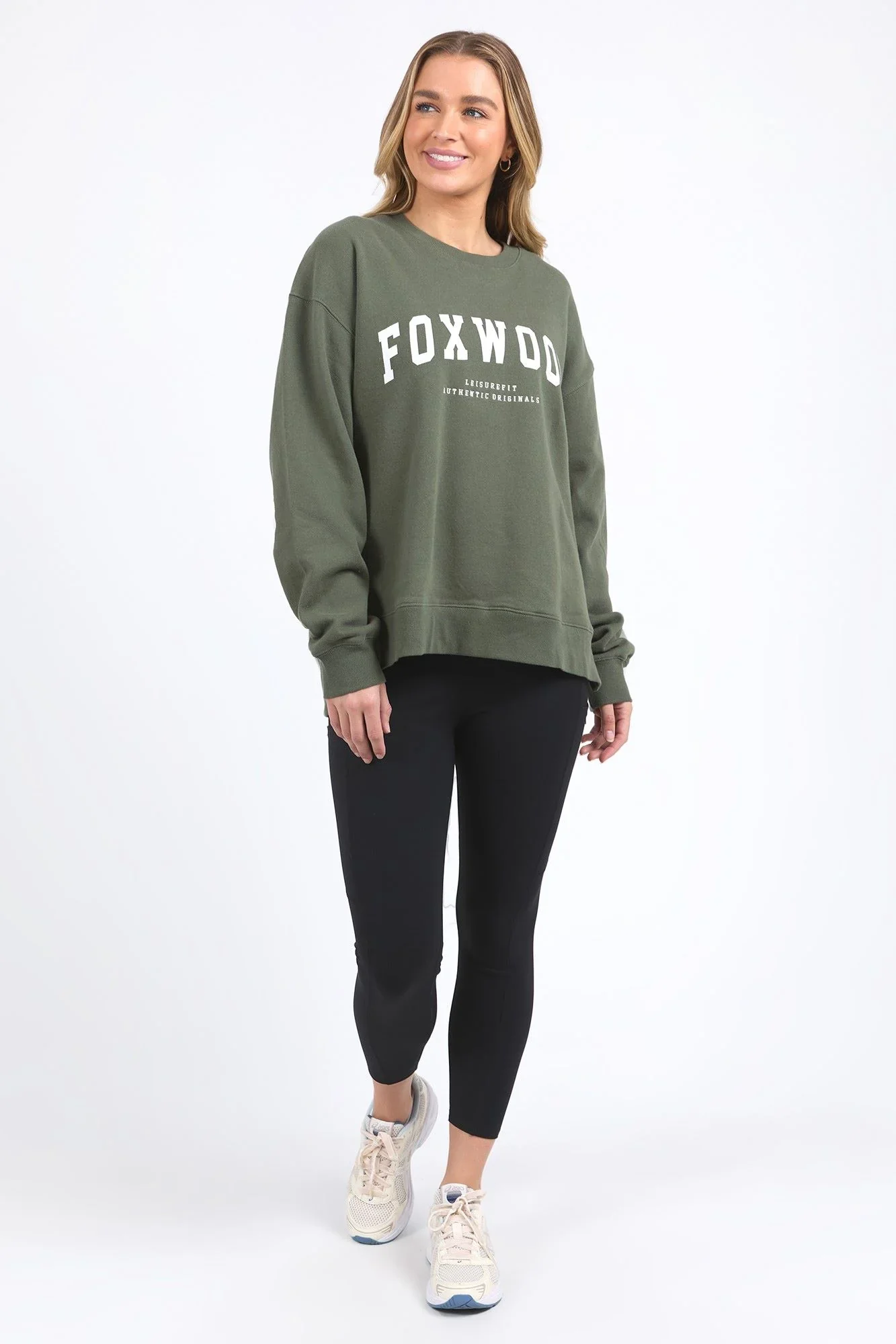 Interval Khaki Print Crew - Image 2